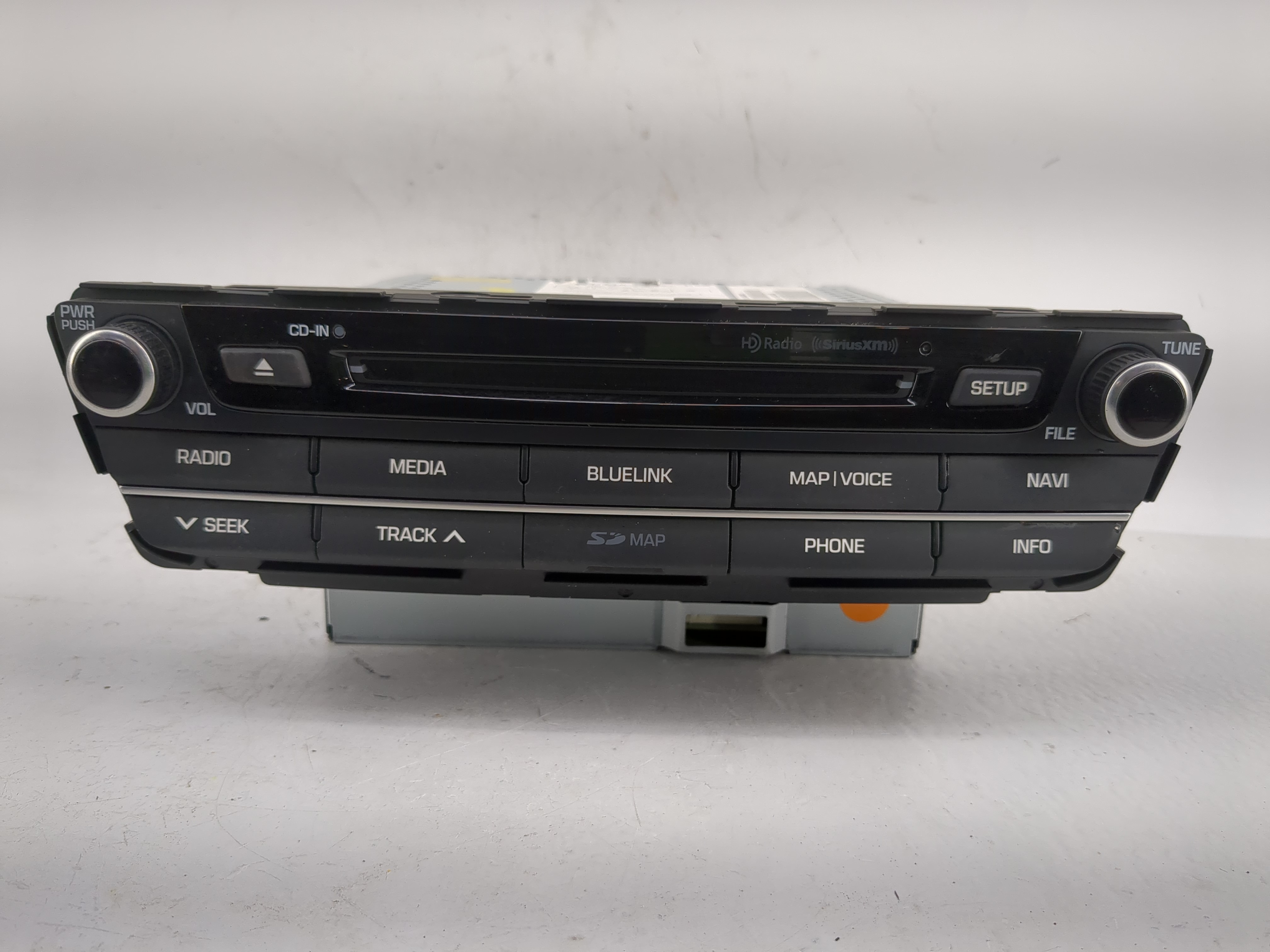 2015-2016 Hyundai Genesis Am Fm Cd Player Radio Receiver 1224193 - Oemusedautoparts1.com