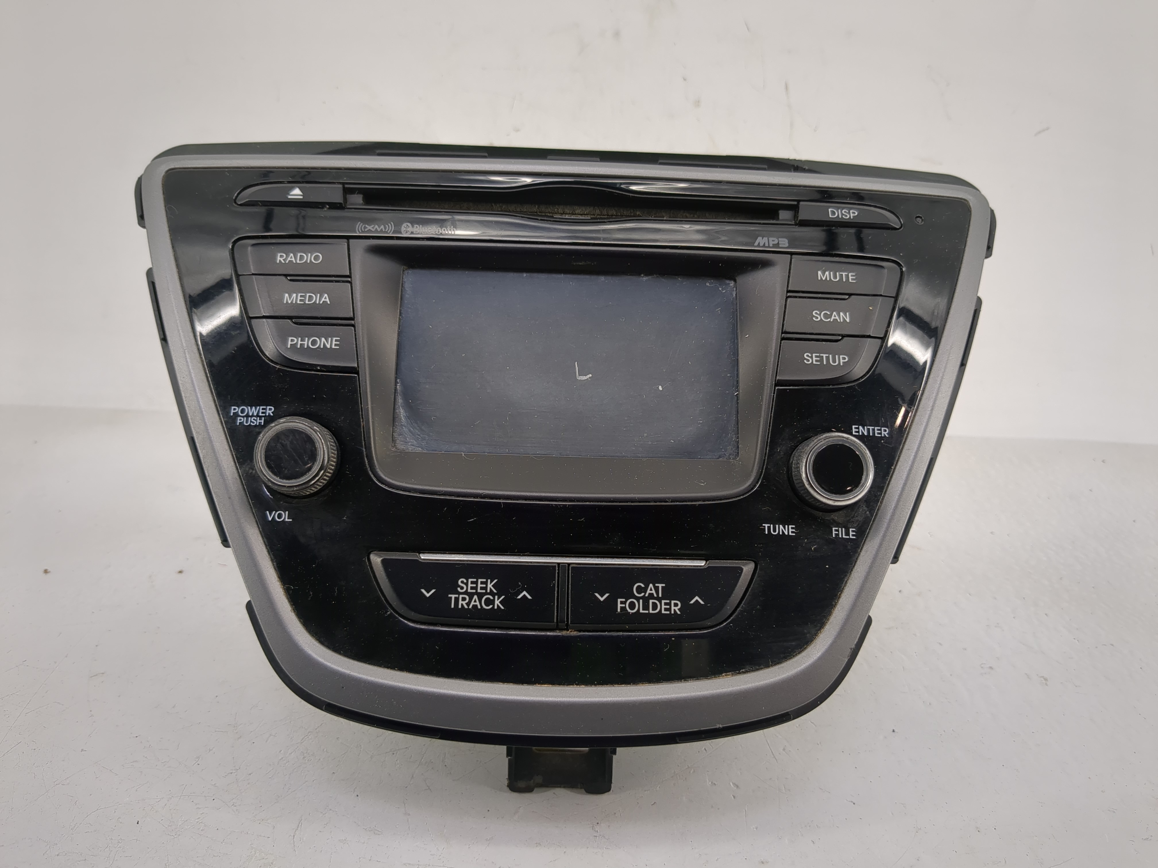2014-2016 Hyundai Elantra Am Fm Cd Player Radio Receiver 1224195 - Oemusedautoparts1.com