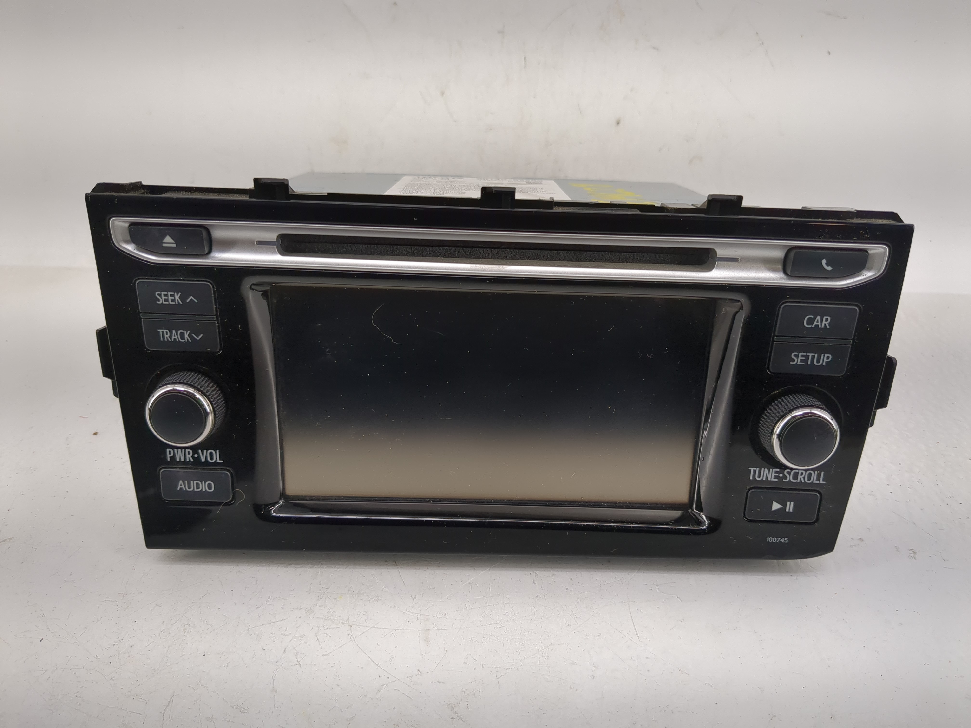 Toyota Prius Am Fm Cd Player Radio Receiver 1224201 - Oemusedautoparts1.com