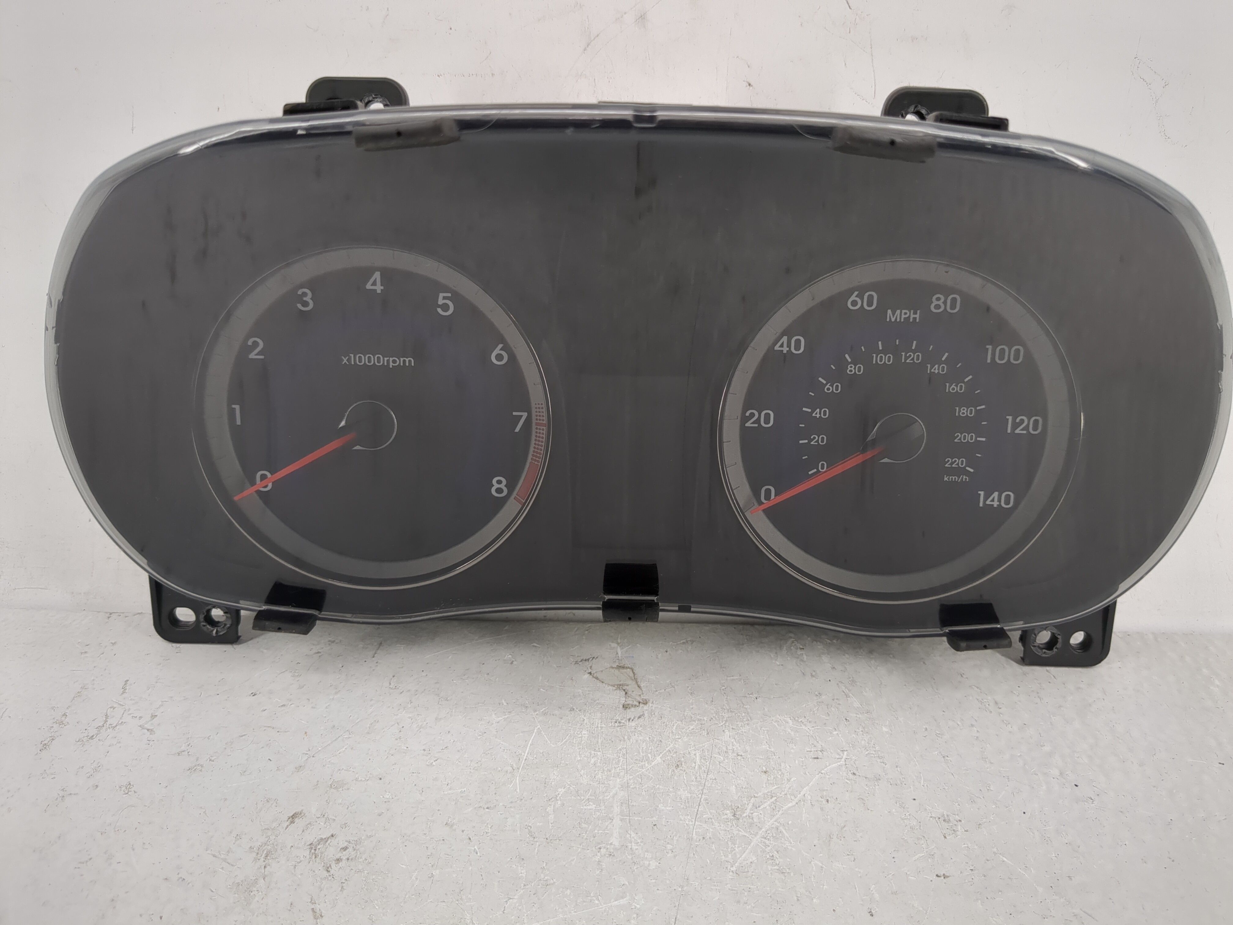 2013-2014 Hyundai Accent Speedometer Instrument Cluster Gauges 1224211 - Oemusedautoparts1.com