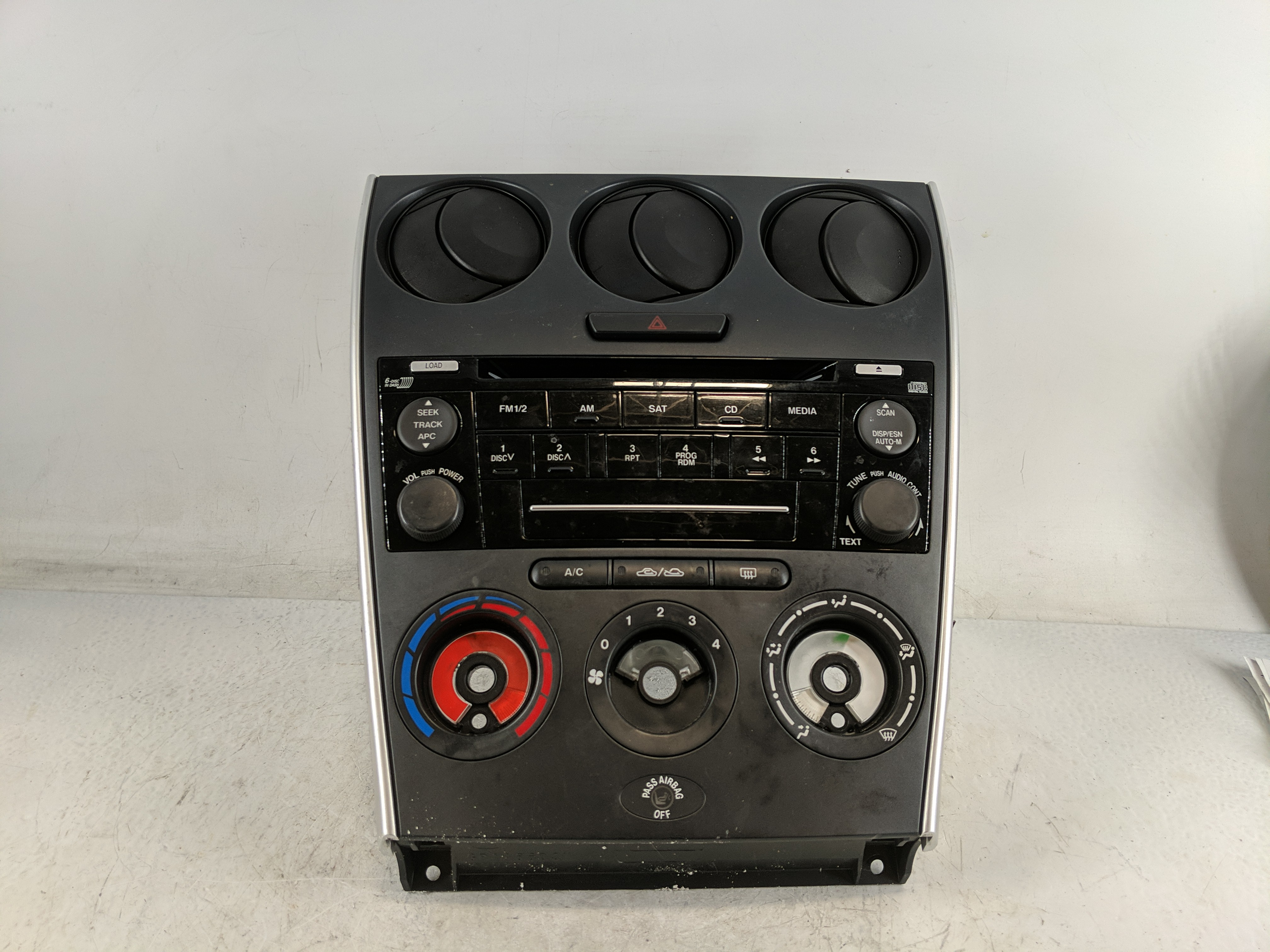 2006-2008 Mazda 6 Am Fm Cd Player Radio Receiver 1224270 - Oemusedautoparts1.com