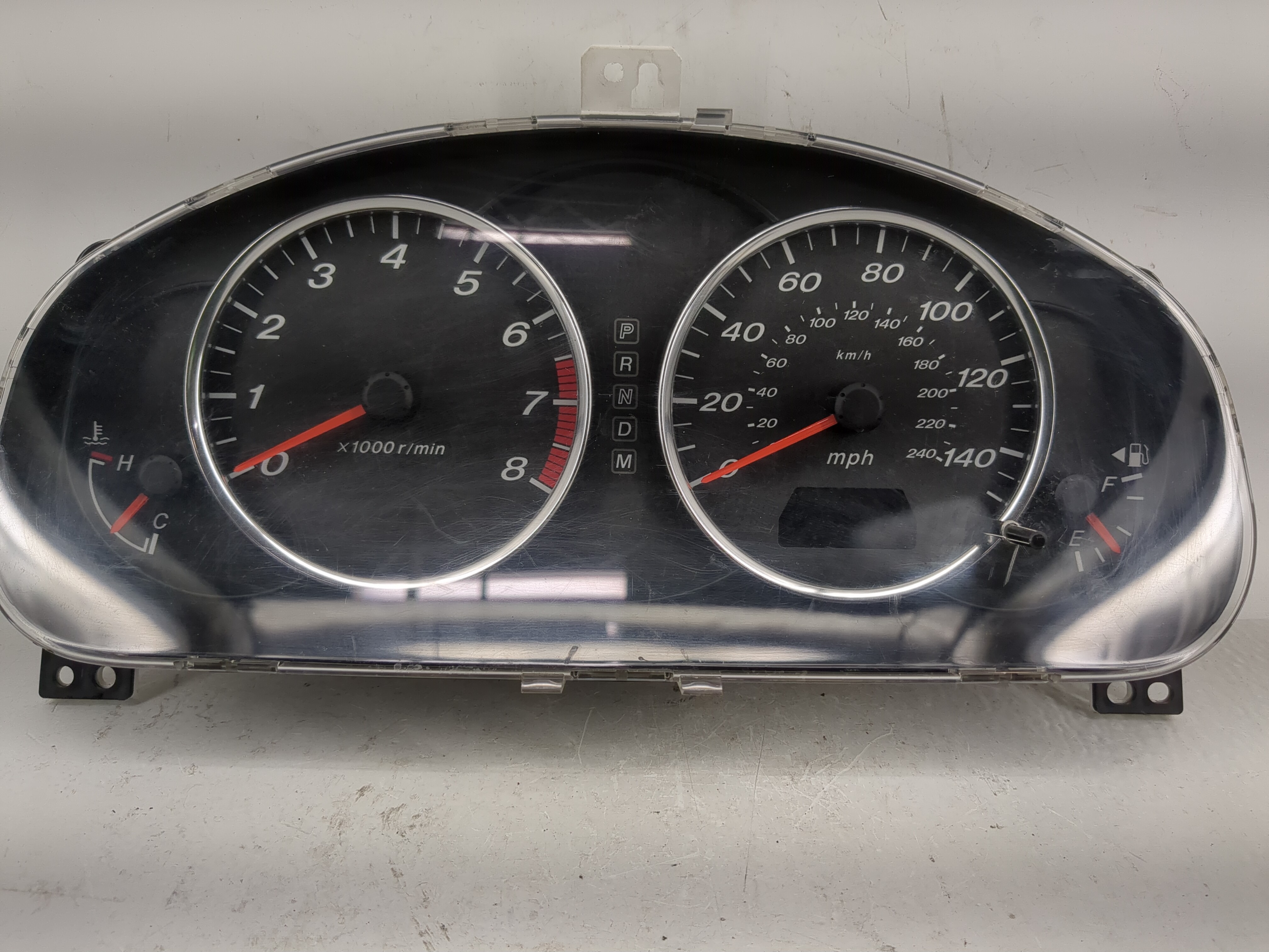 2006-2007 Mazda 6 Speedometer Instrument Cluster Gauges Gp7b E 1224302 - Oemusedautoparts1.com