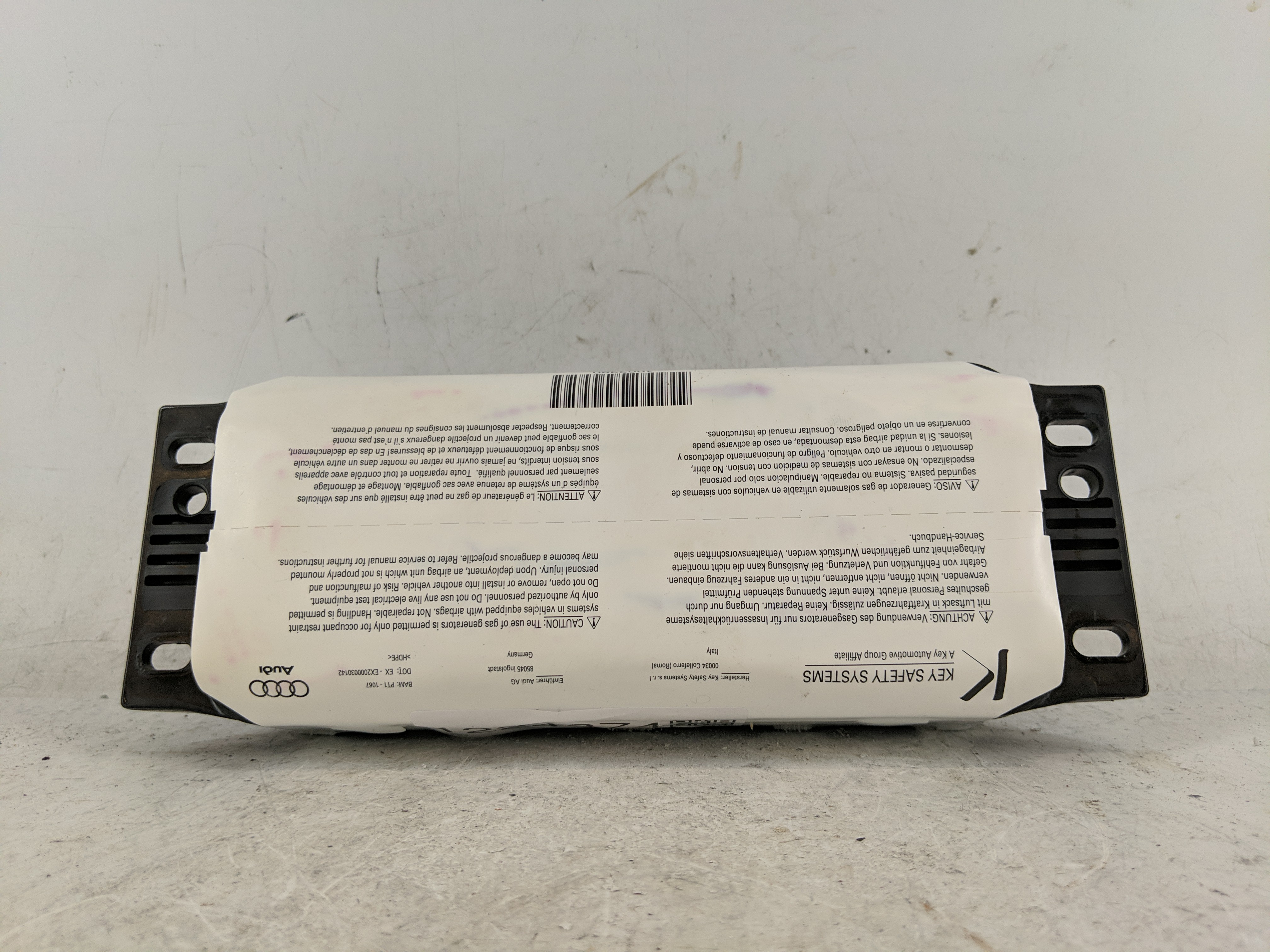 2007-2015 Audi Q7 Air Bag Passenger Right Dashboard Oem 1224374 - Oemusedautoparts1.com