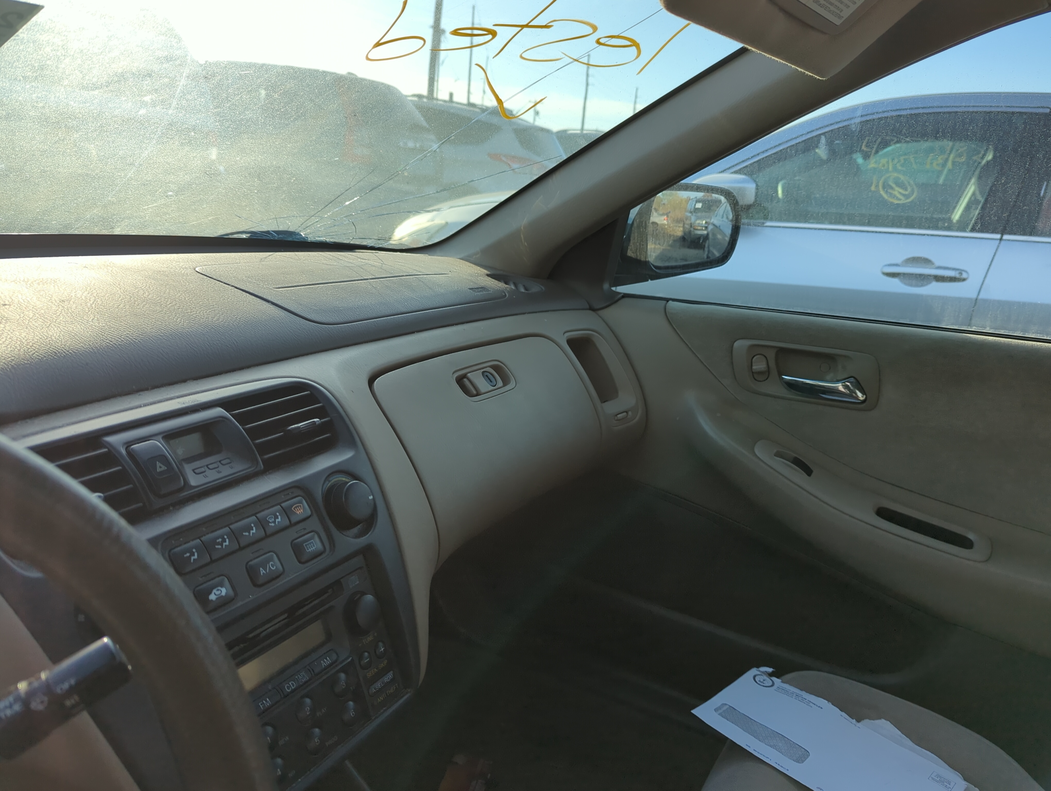 2000 Honda Accord Passenger Glove Box Door Storage Compartment 1224923 - Oemusedautoparts1.com