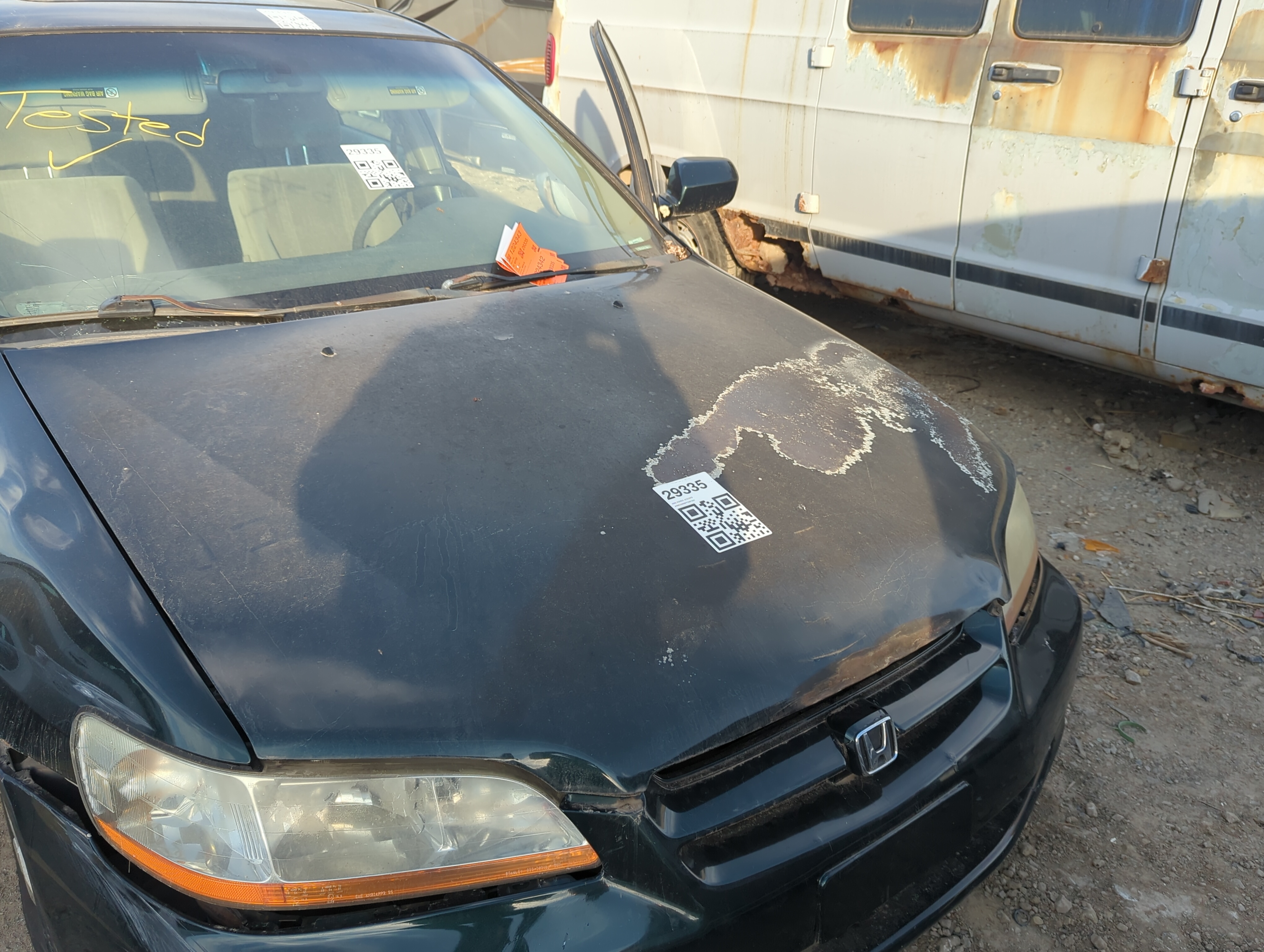 1998-2000 Honda Accord Hood Oem 1225009 - Oemusedautoparts1.com