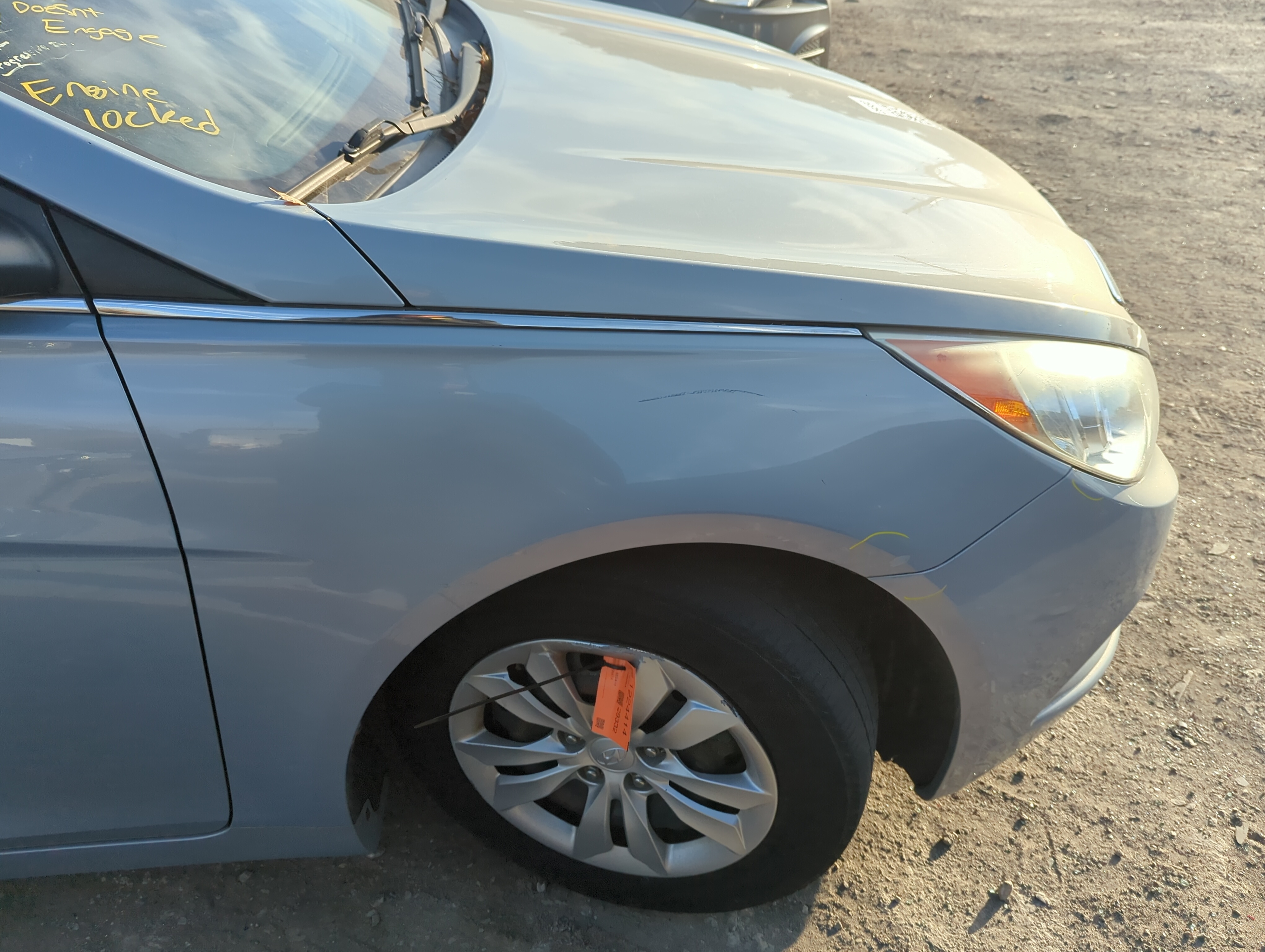 Picture of 2011-2014 Hyundai Sonata Passenger Fender 1225050