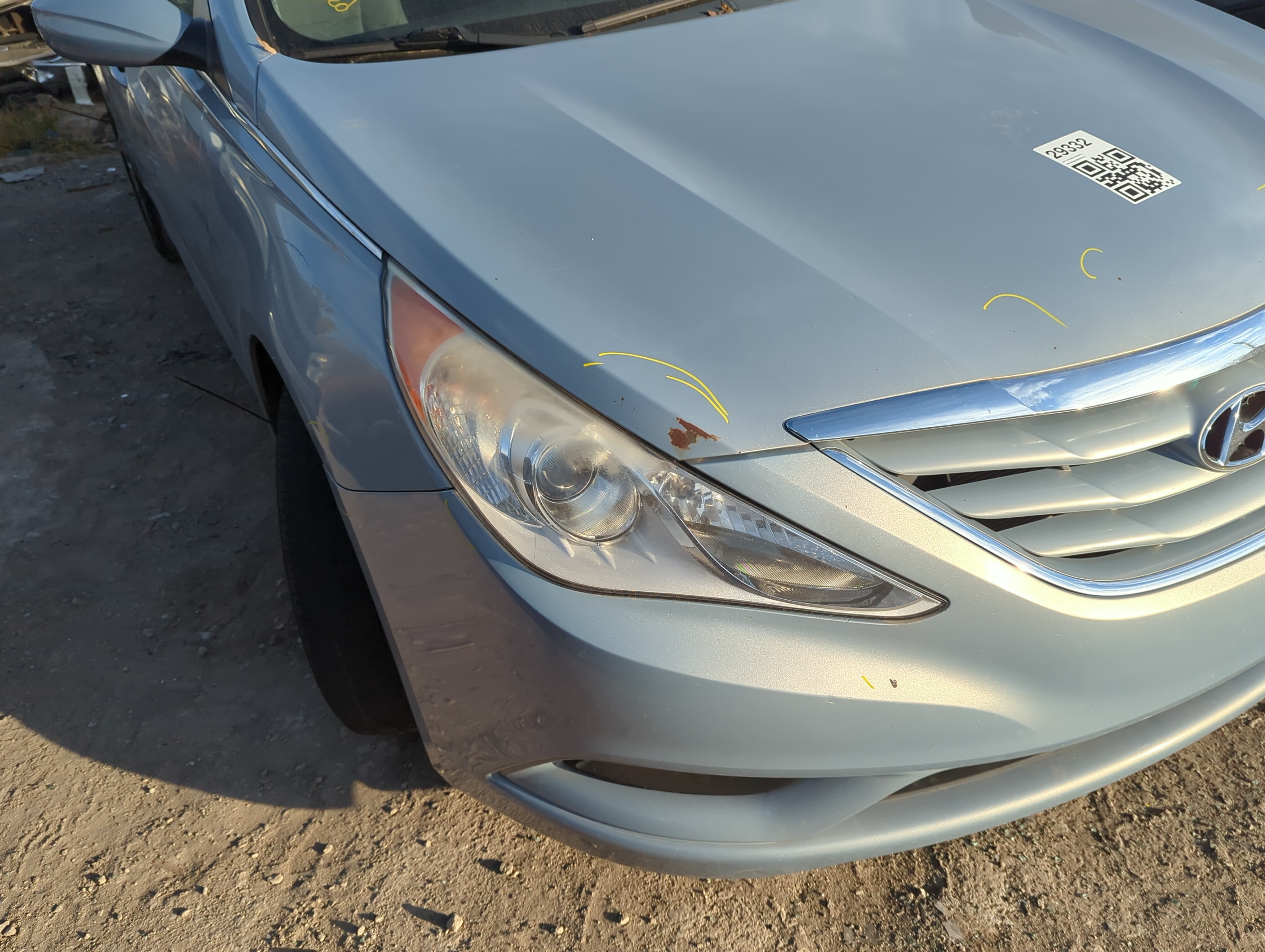 Picture of 2011-2014 Hyundai Sonata Passenger Right Oem Head Light Headlight Lamp 1225088