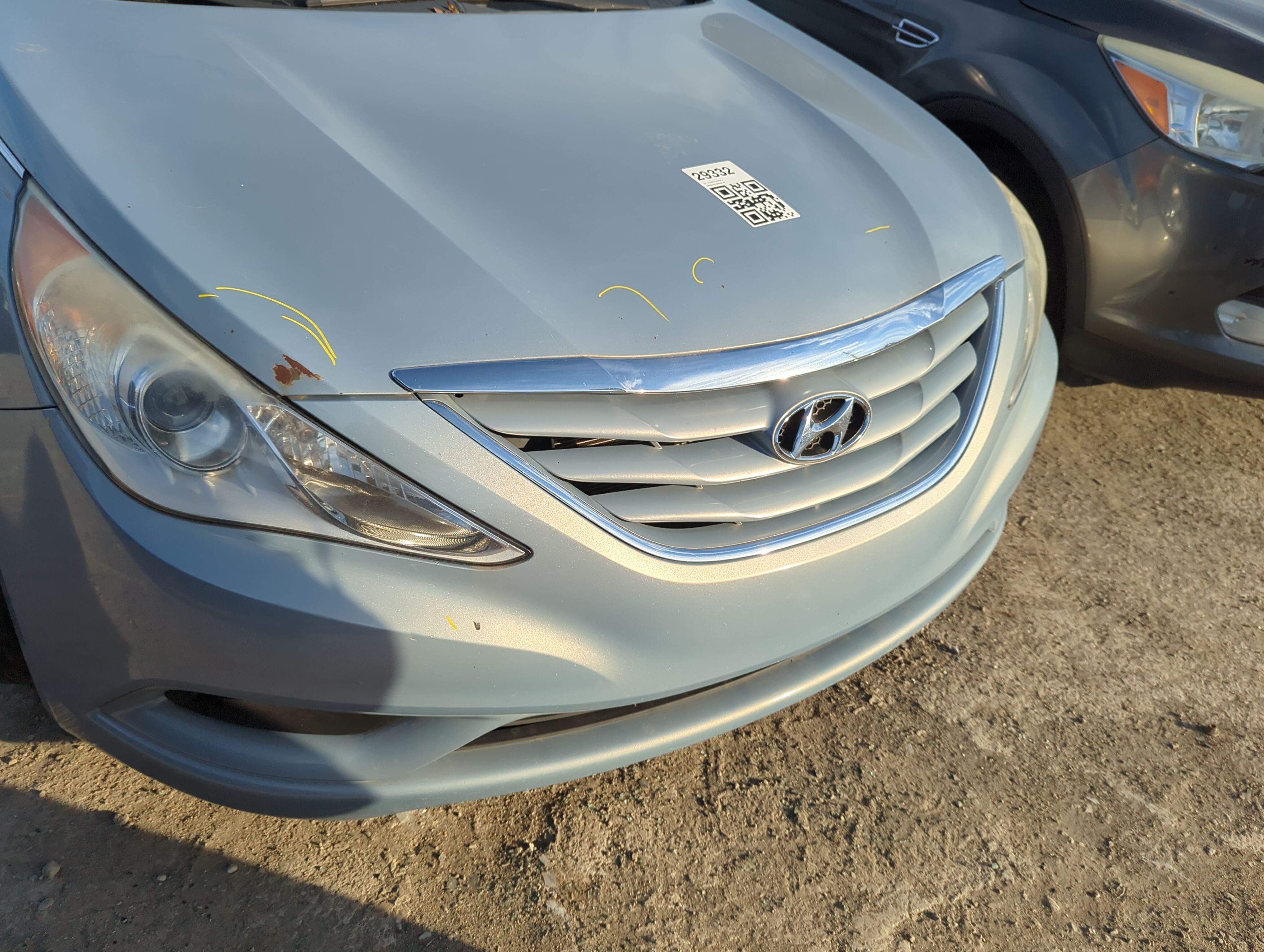 Picture of 2011-2013 Hyundai Sonata Front Grille Bumper Not Included 1225108