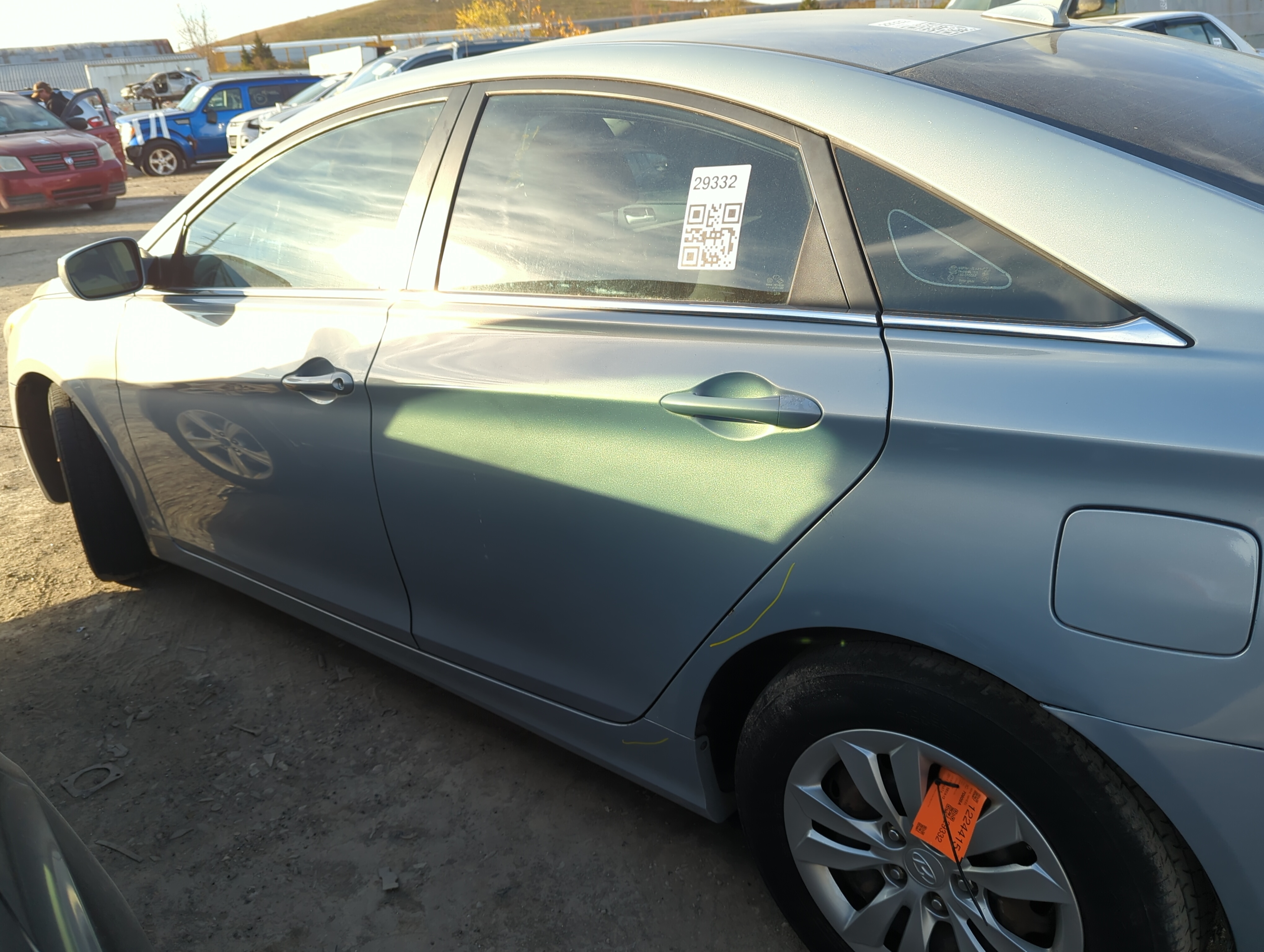 2011-2014 Hyundai Sonata Driver Rear Door Oem 1225181 - Oemusedautoparts1.com