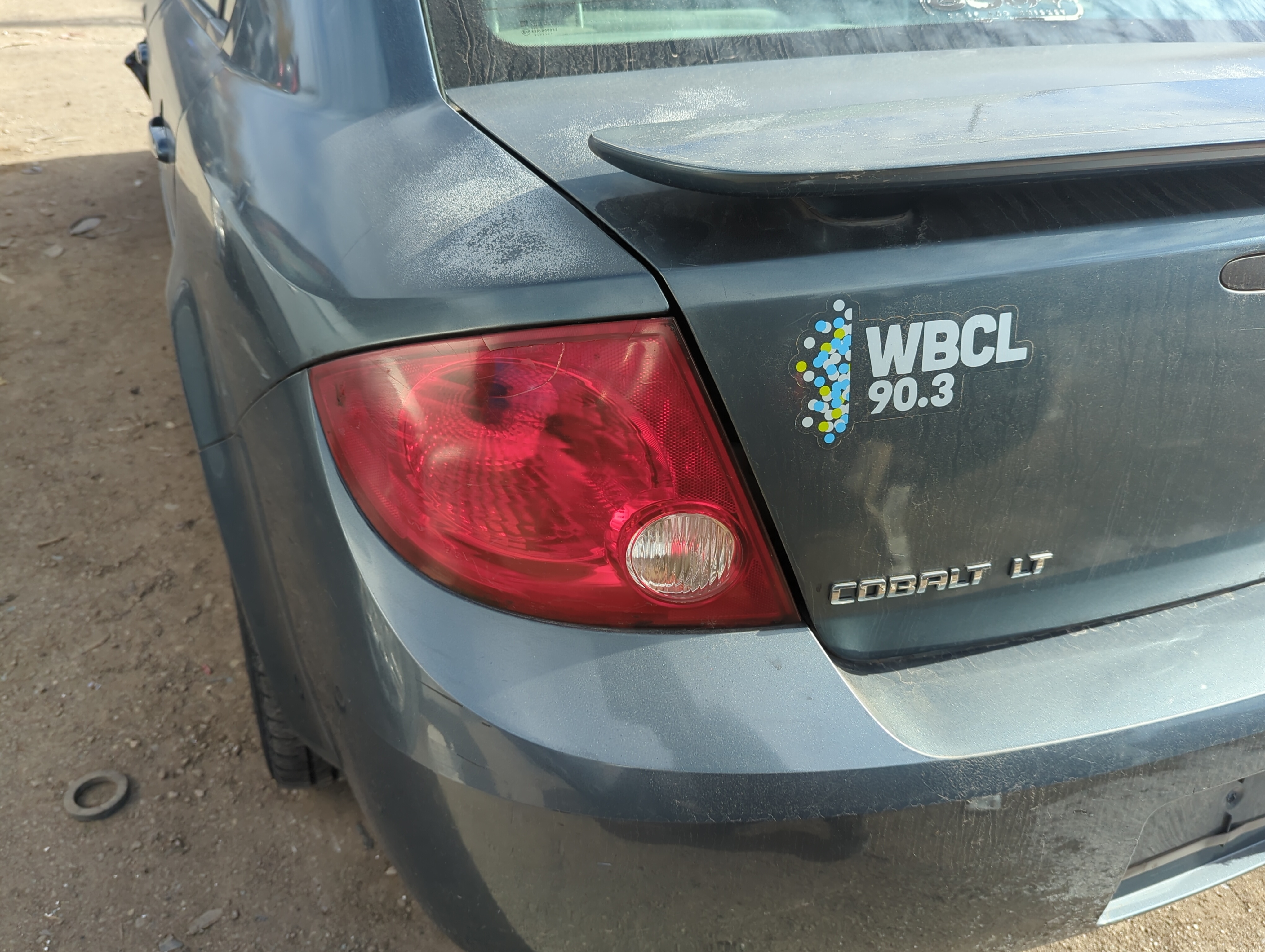 2005-2010 Chevrolet Cobalt Driver Left Side Tail Light Taillight Oem 1225267 - Oemusedautoparts1.com