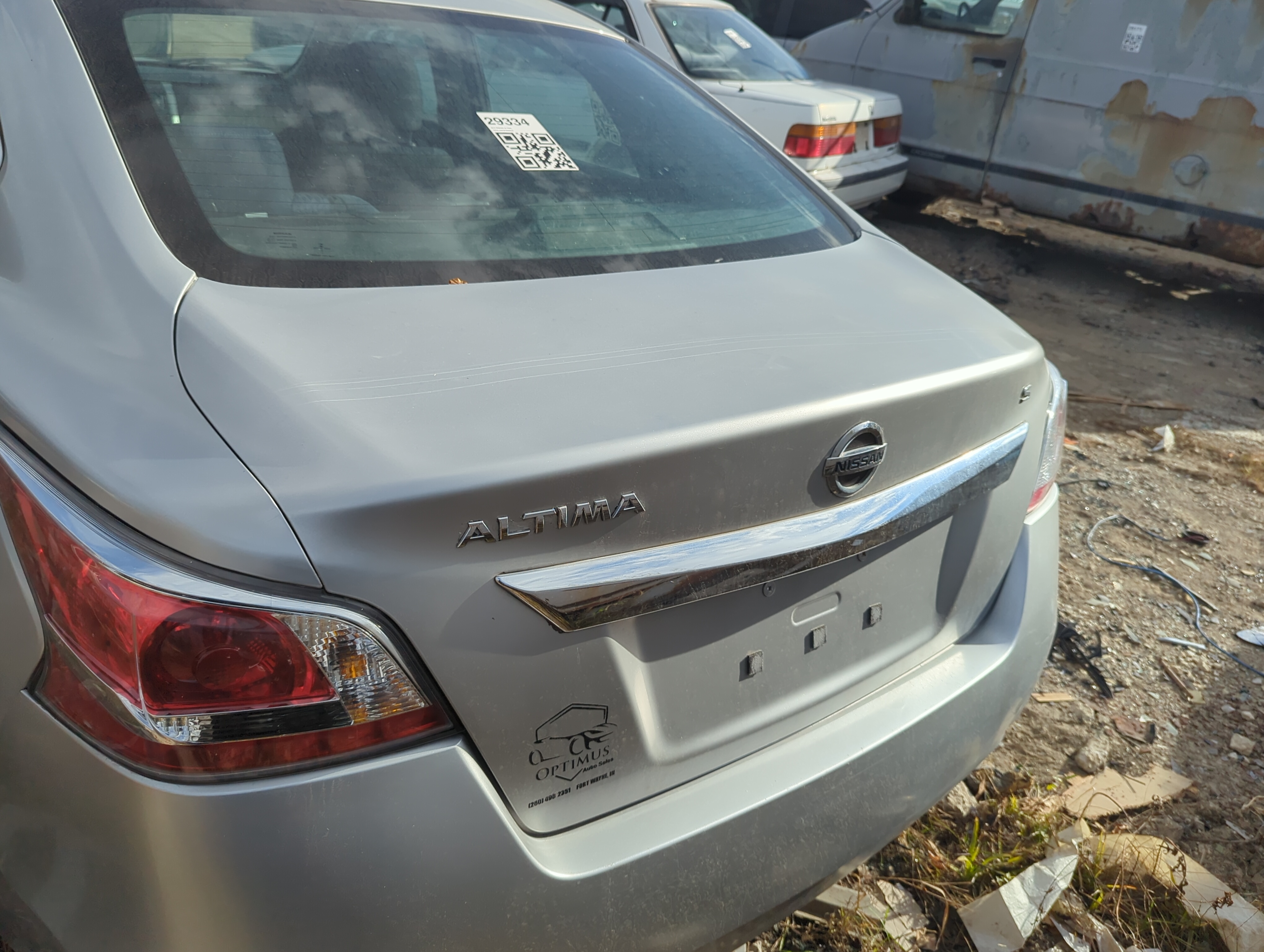 Picture of 2013-2015 Nissan Altima Trunk/decklid/hatch/tailgate Oem 1225413