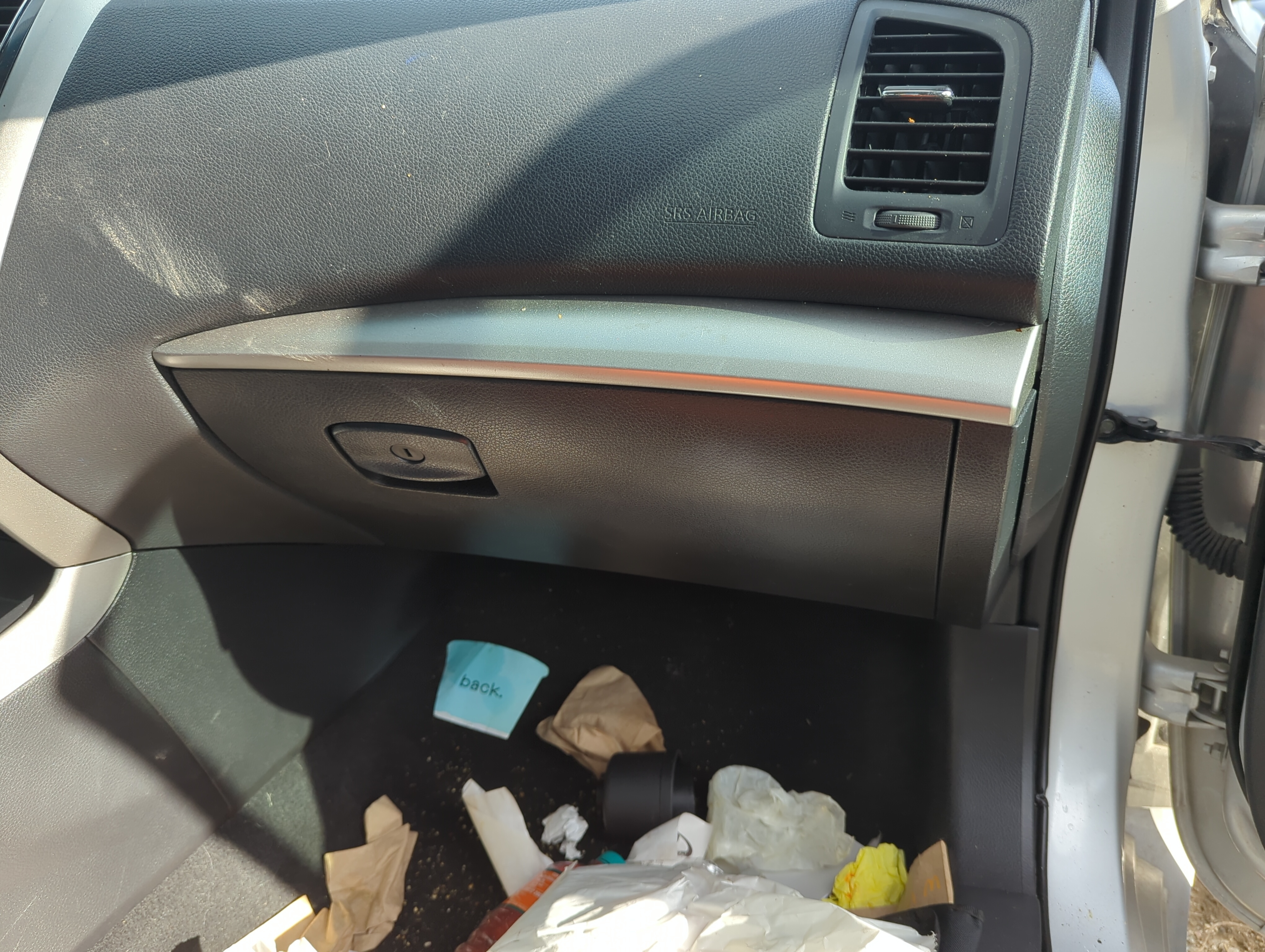 Picture of 2015 Nissan Altima Passenger Glove Box Door Storage Compartment 1225478