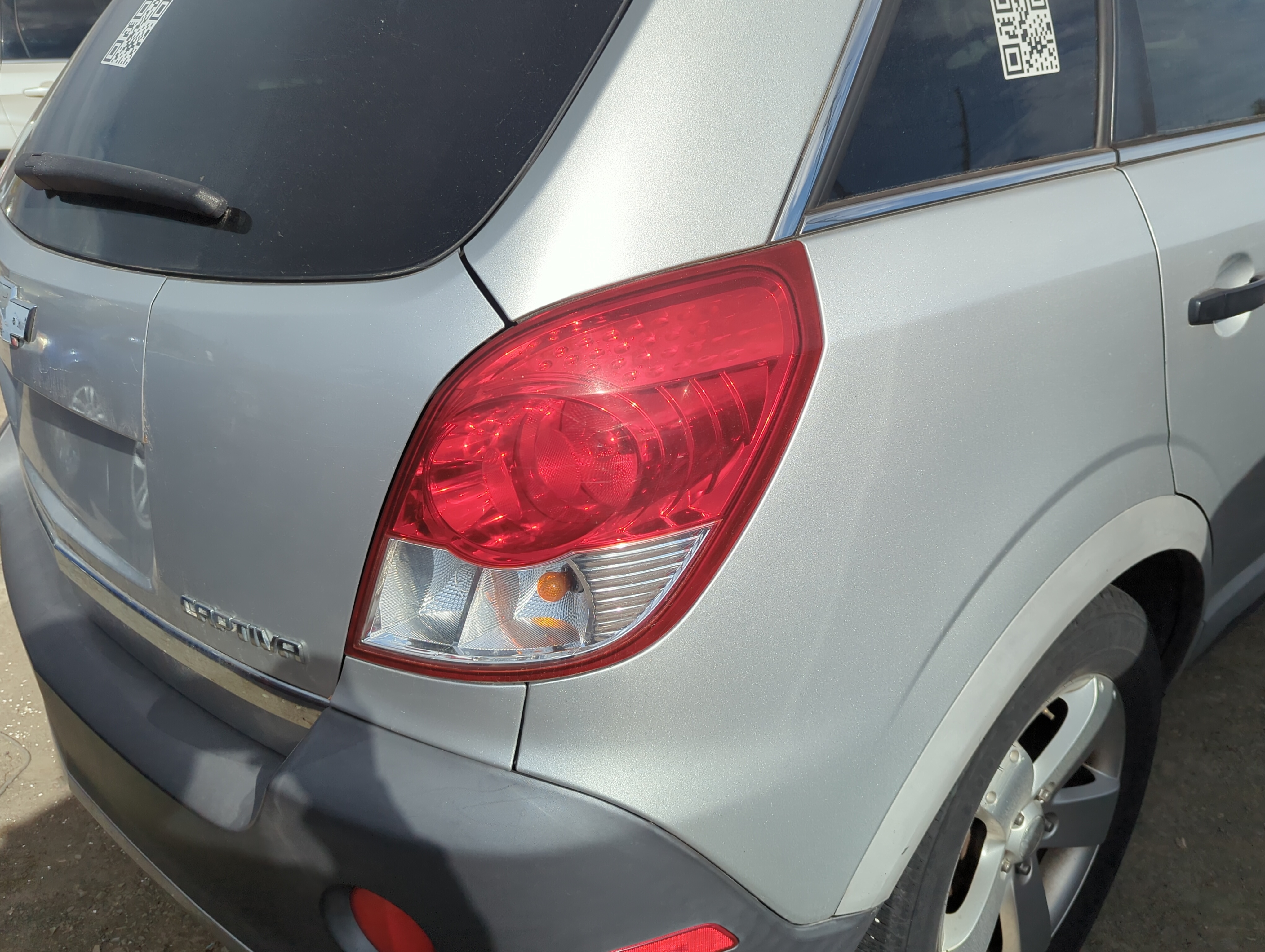 Picture of Tail Lights 2012 CHEVROLET CAPTIVA SPORT
