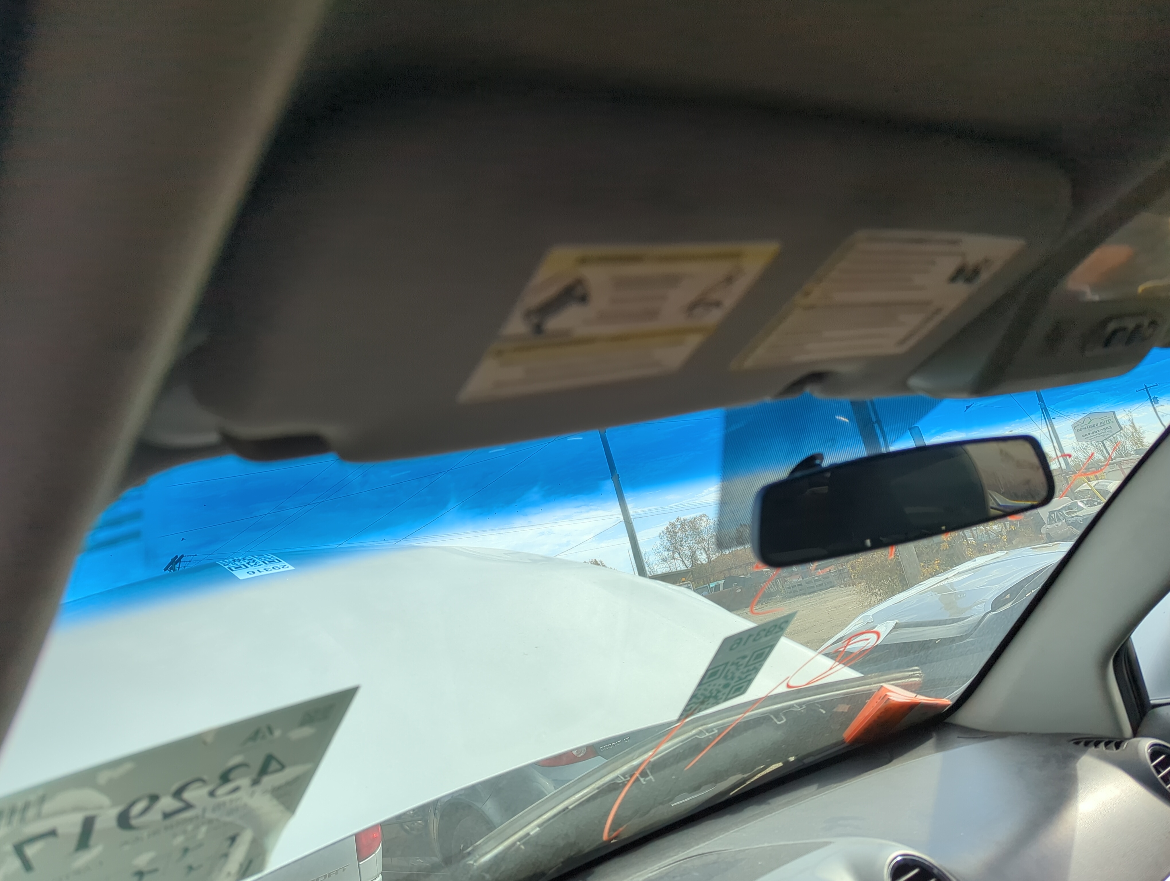 Picture of 2012-2015 Chevrolet Captiva Sport Driver Sun Visor Mirror Left Sunvisor 1225585