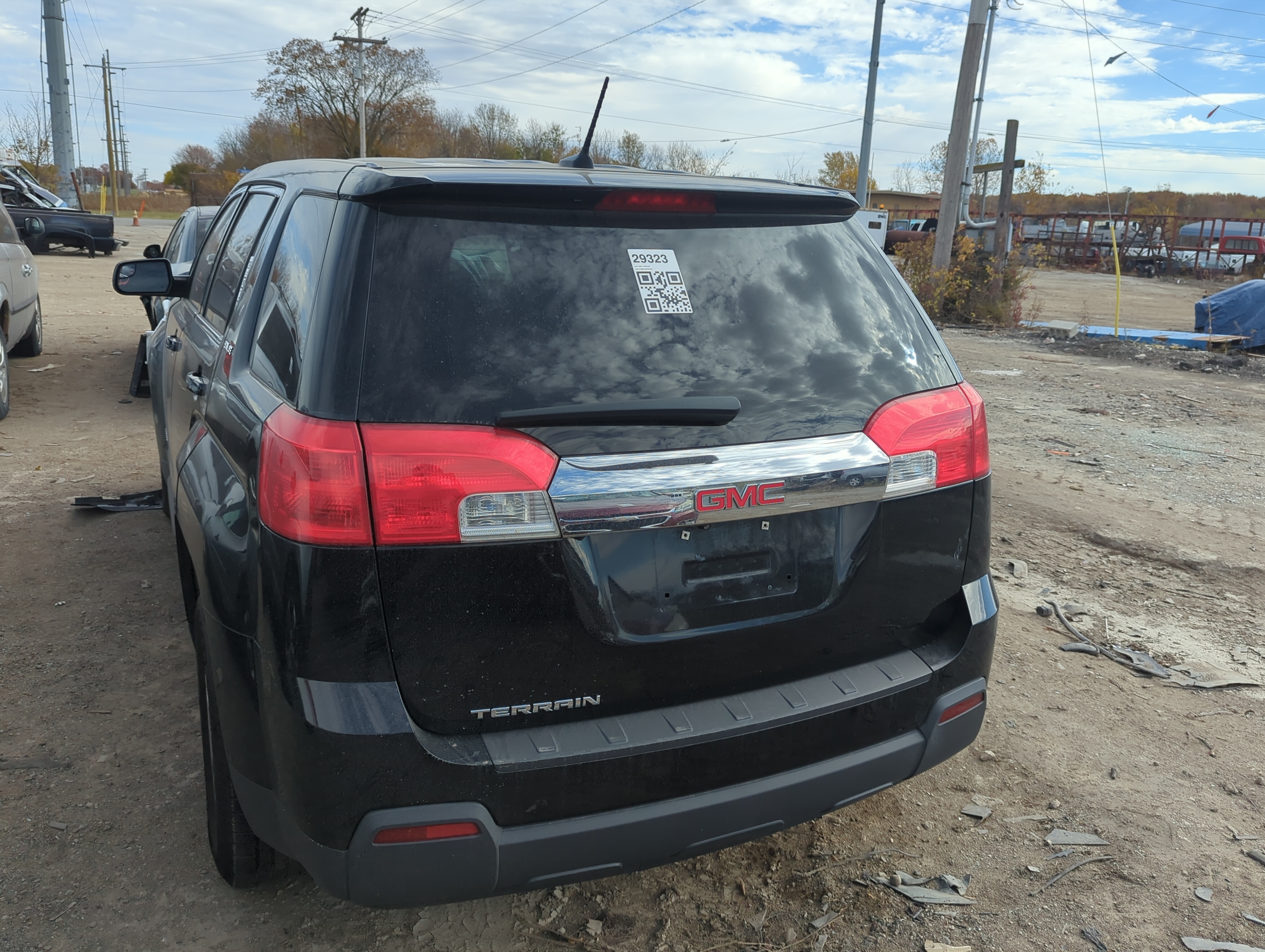 Picture of 2010 Gmc Terrain Driver Left Side Tail Light Taillight Deck Lid Mounted 1225749