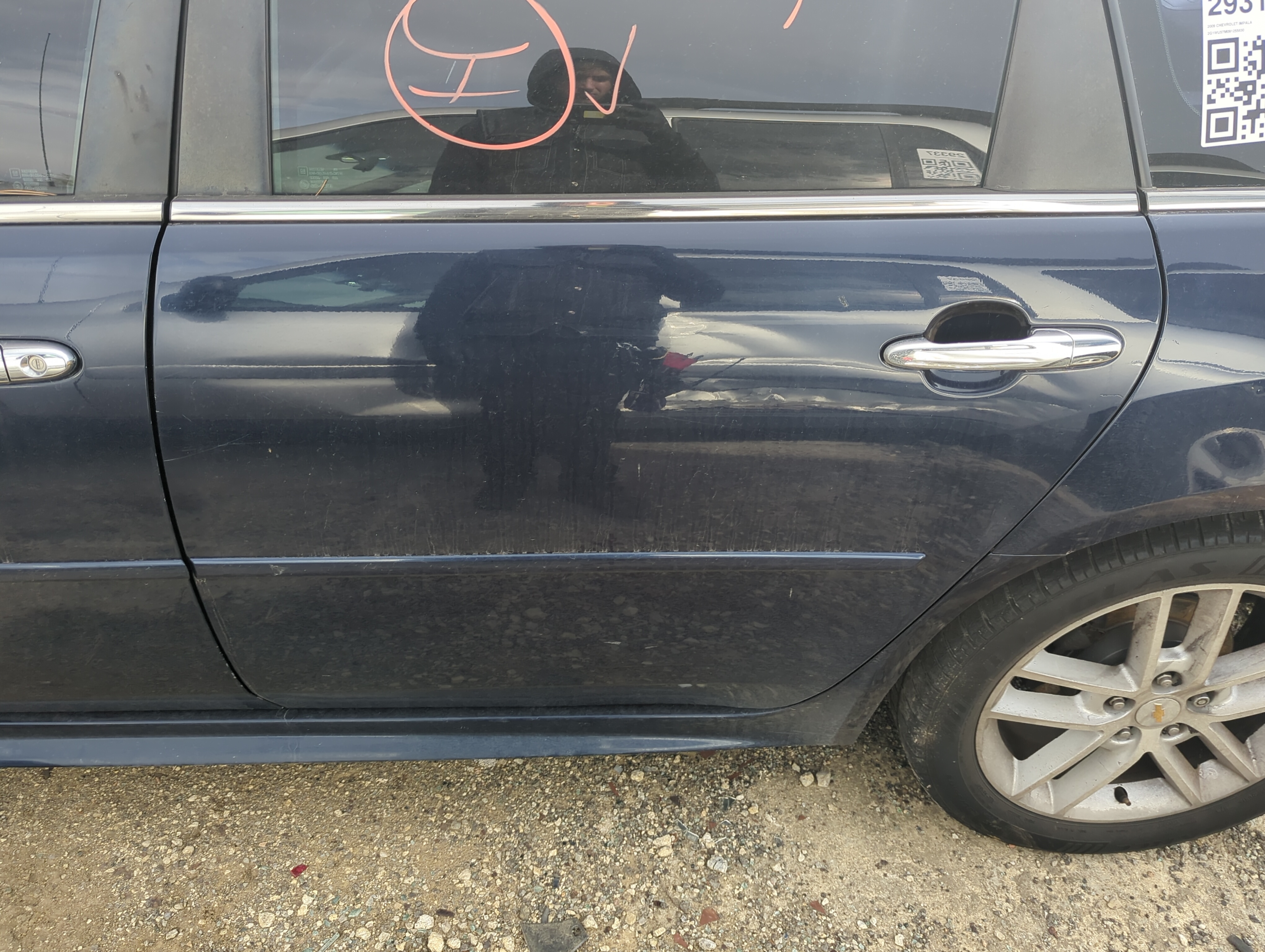 Picture of 2008-2016 Chevrolet Impala Driver Rear Door Oem 1225806