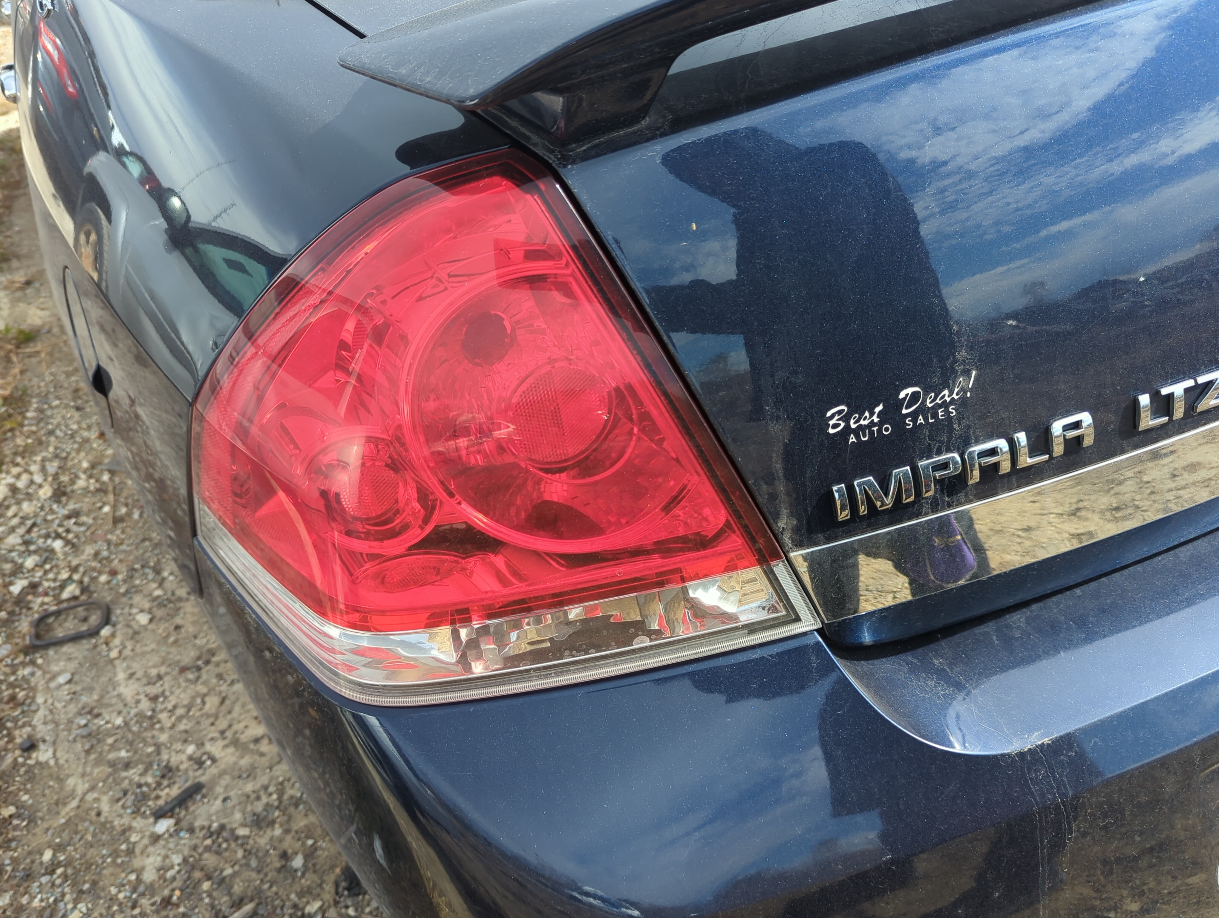 Picture of 2006-2016 Chevrolet Impala Driver Left Side Tail Light Taillight Oem 1225908