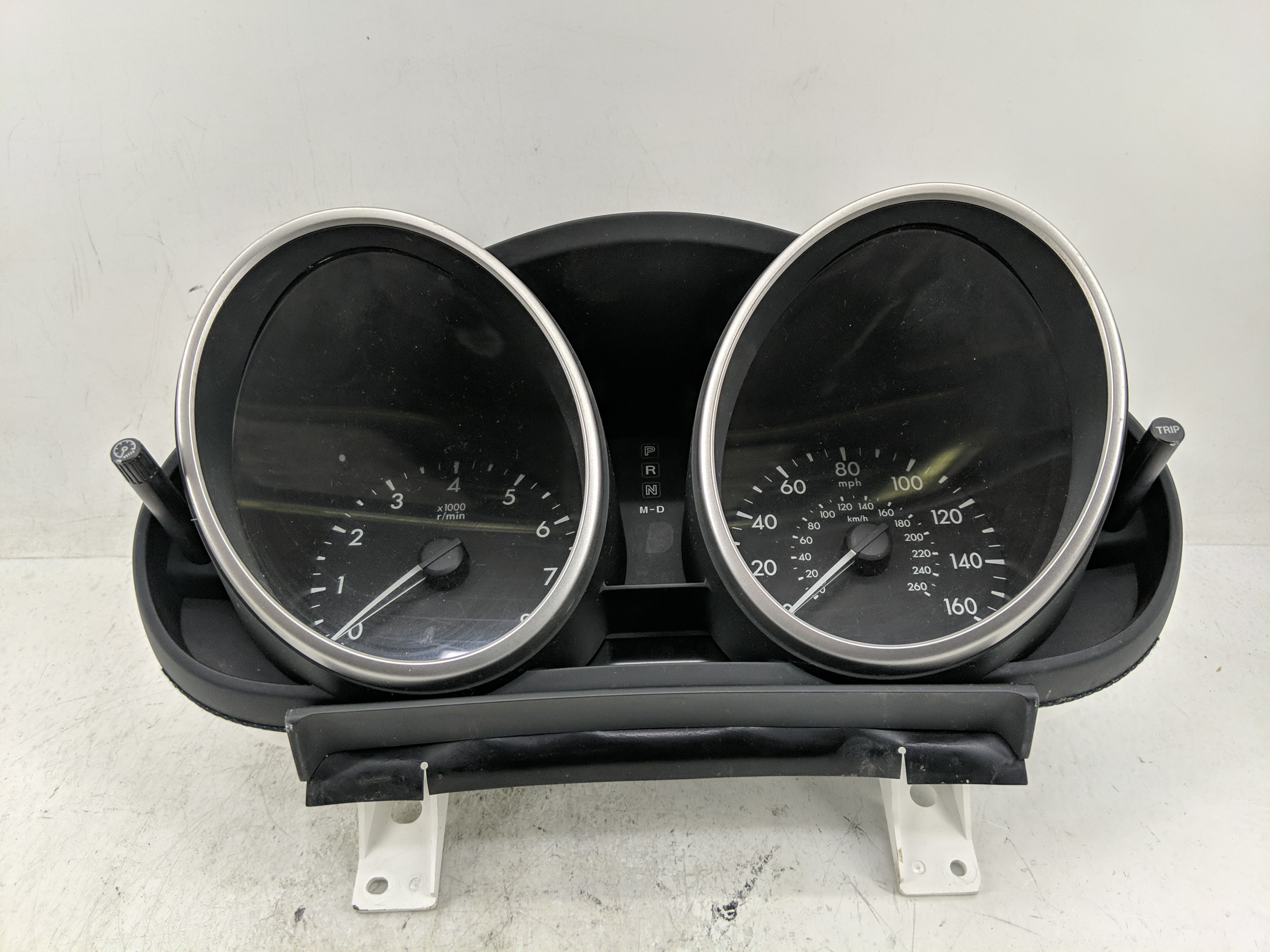 Picture of 2010-2011 Mazda 3 Speedometer Instrument Cluster Gauges Lb Bbm5 L 1226131