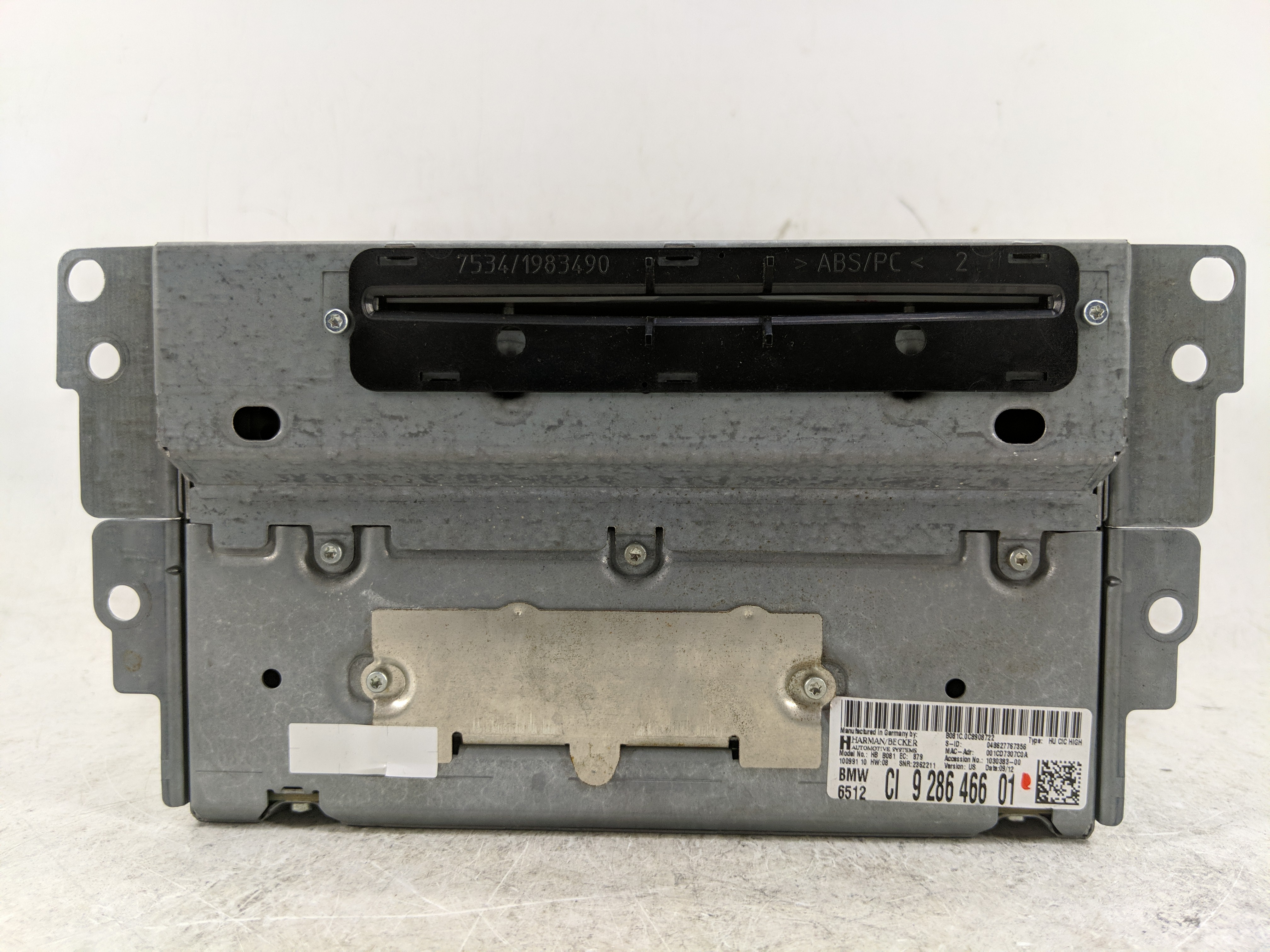 2010-2013 Bmw 328i Am Fm Cd Player Radio Receiver 1226185 - Oemusedautoparts1.com