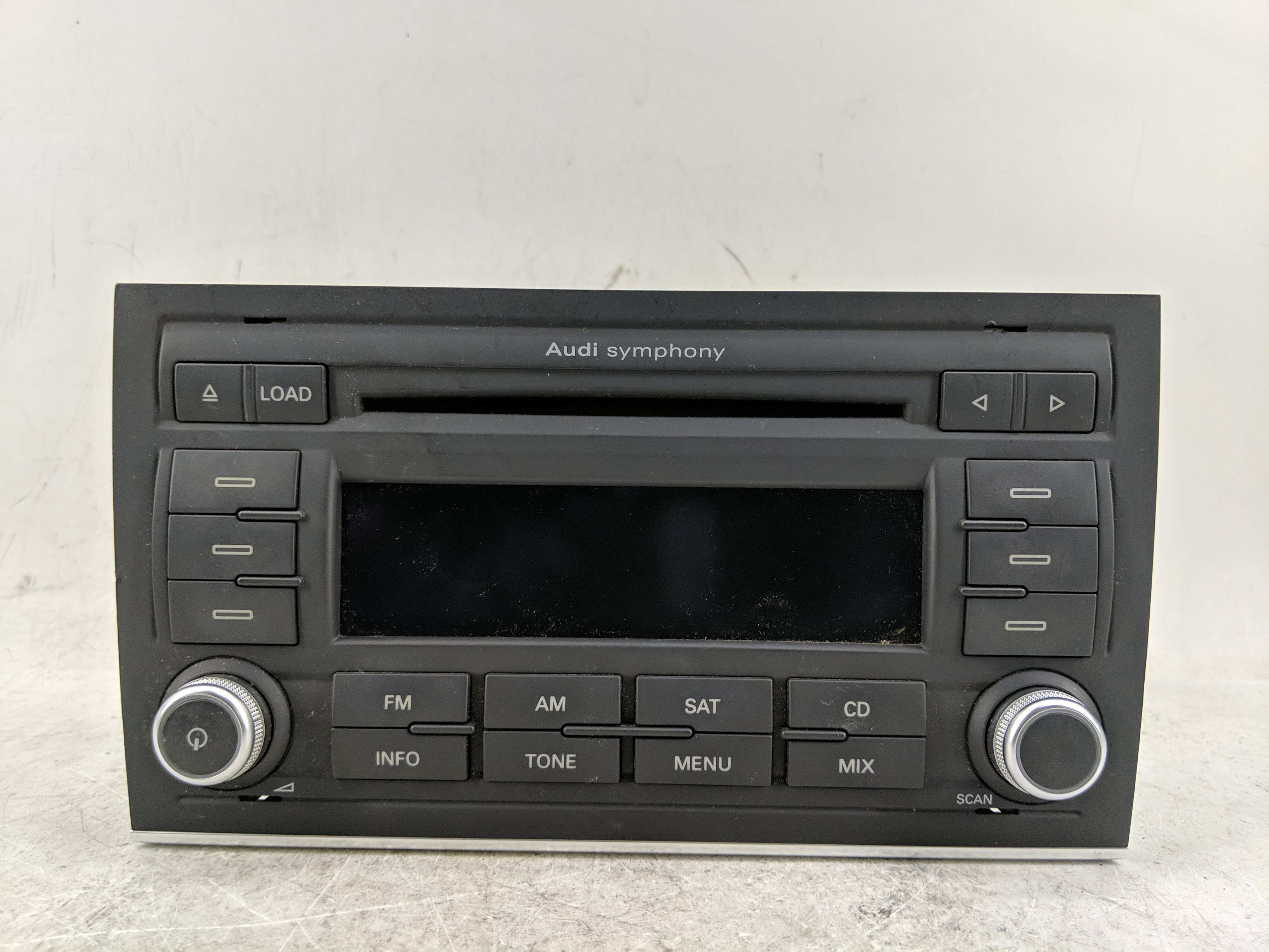 2004-2008 Audi A4 Am Fm Cd Player Radio Receiver 1226189 - Oemusedautoparts1.com