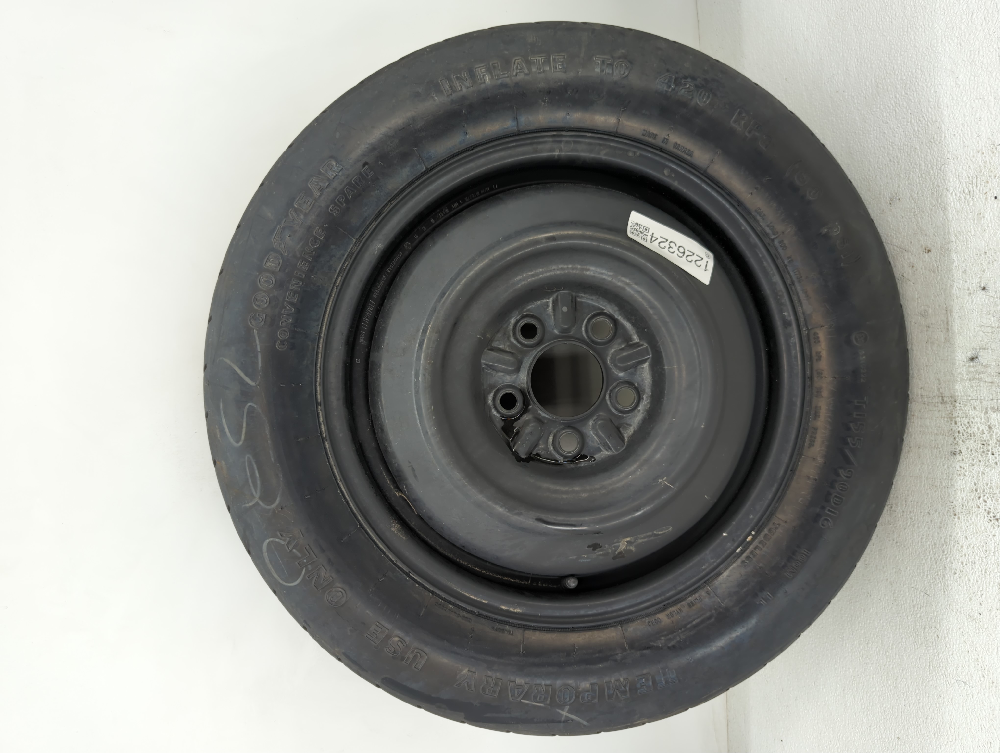 Picture of 2003-2020 Mitsubishi Outlander Spare Donut Tire Wheel Rim Oem 1226324