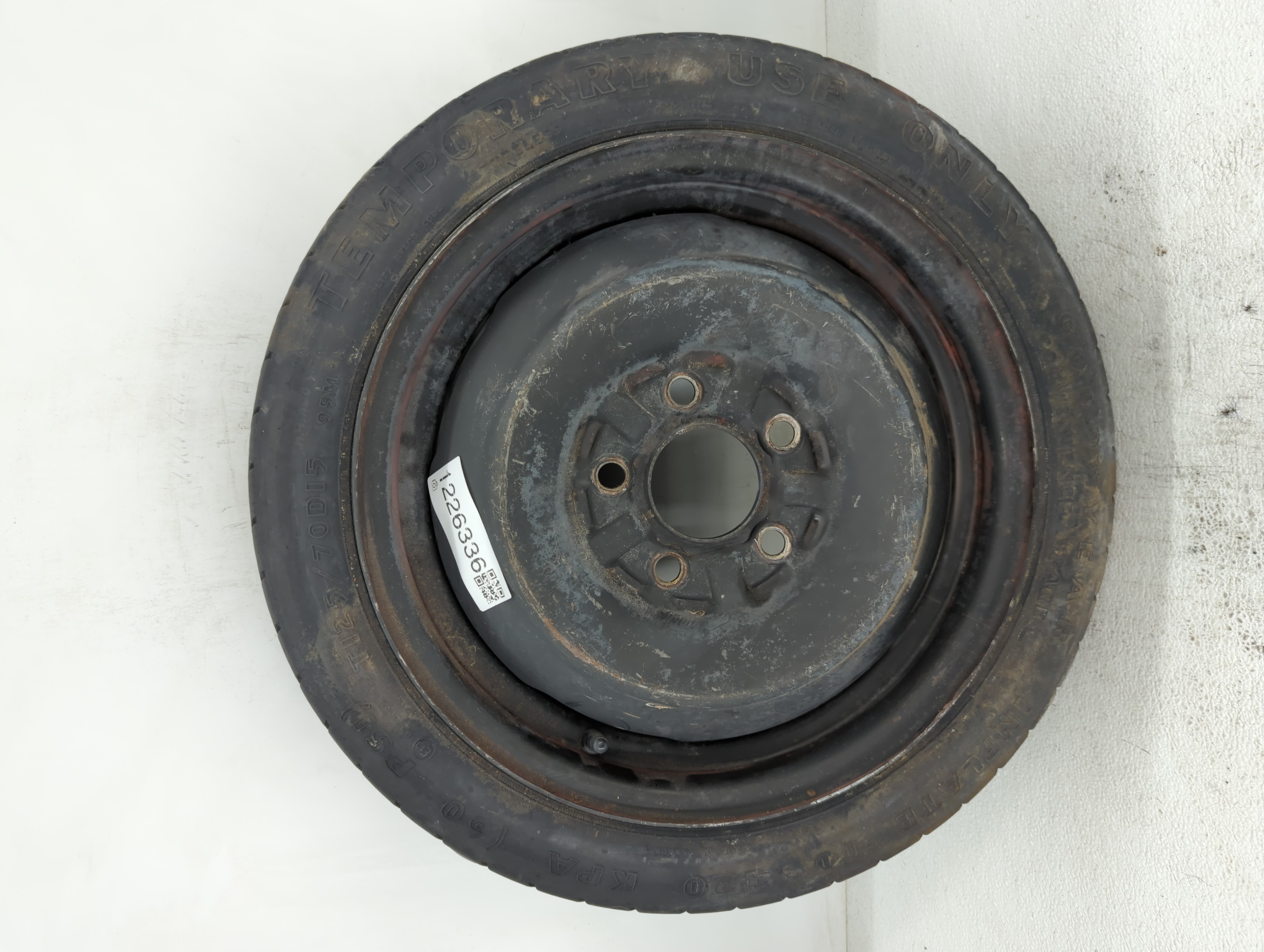 2006-2011 Honda Civic Spare Donut Tire Wheel Rim Oem 1226336 - Oemusedautoparts1.com
