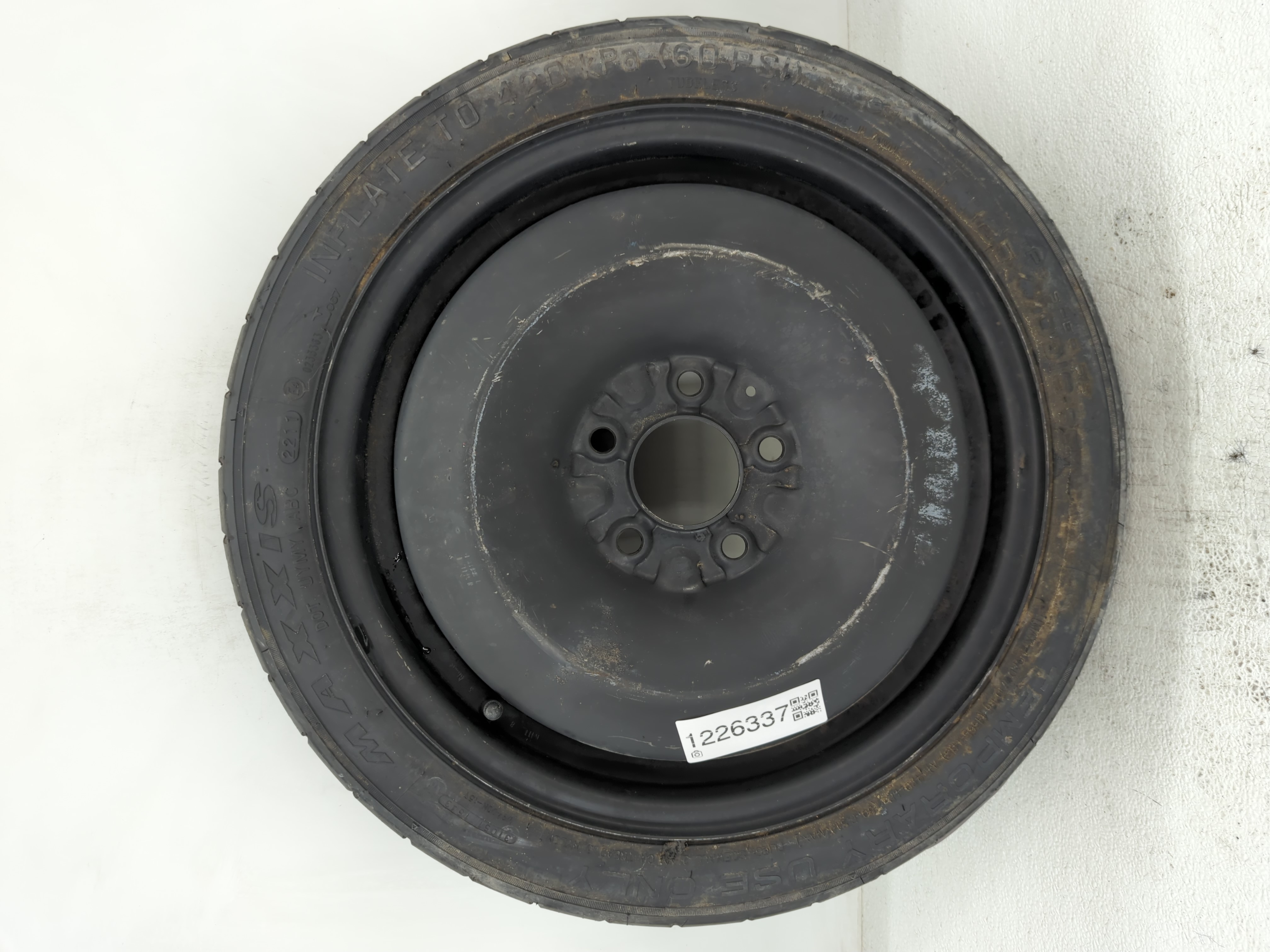 Picture of 2000-2012 Mitsubishi Eclipse Spare Donut Tire Wheel Rim Oem 1226337