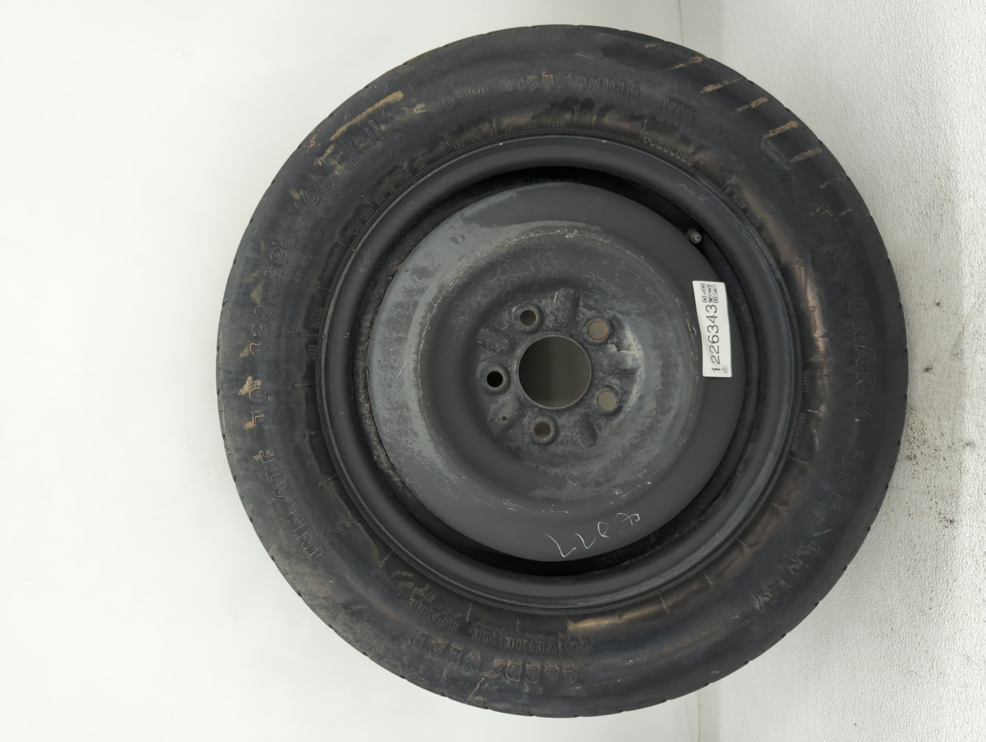 Picture of 2003-2020 Mitsubishi Outlander Spare Donut Tire Wheel Rim Oem 1226343