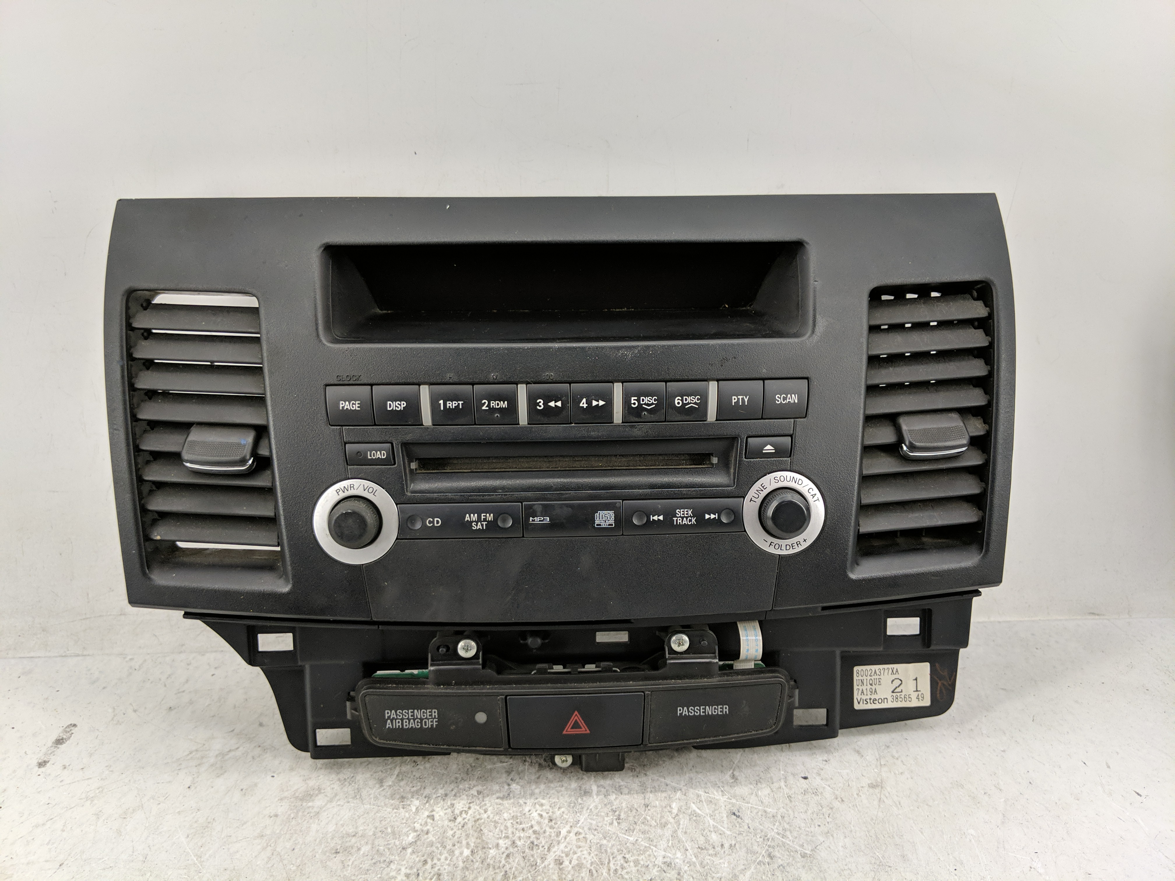 Picture of 2008-2013 Mitsubishi Lancer Am Fm Cd Player Radio Receiver 1226366