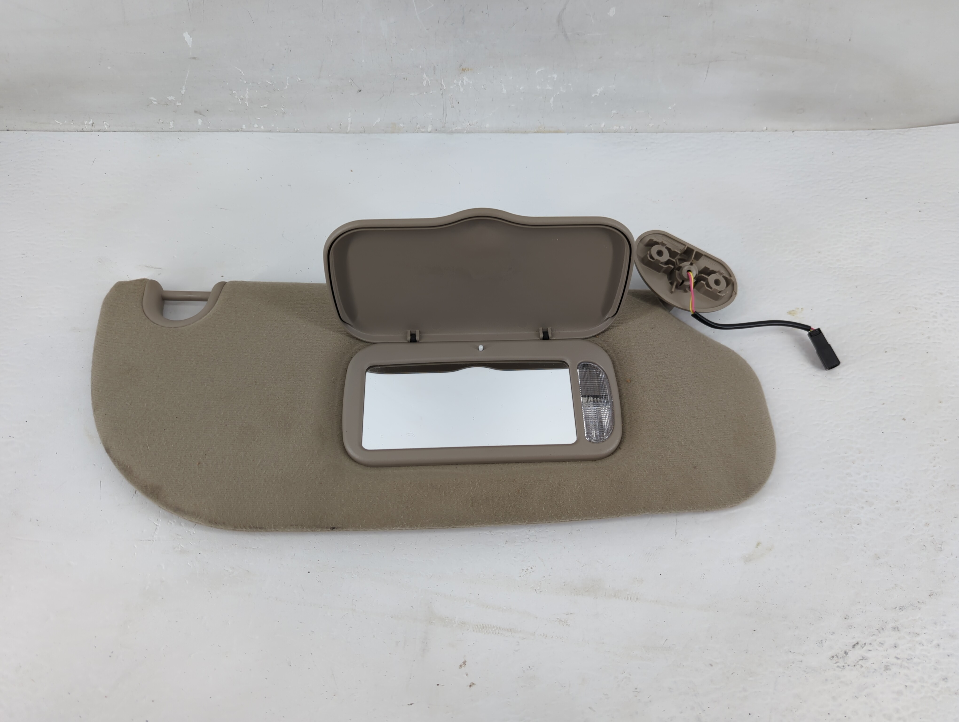 Picture of 2010-2013 Jaguar Xj Passenger Sun Visor Mirror Right Sunvisor Beige 1226513
