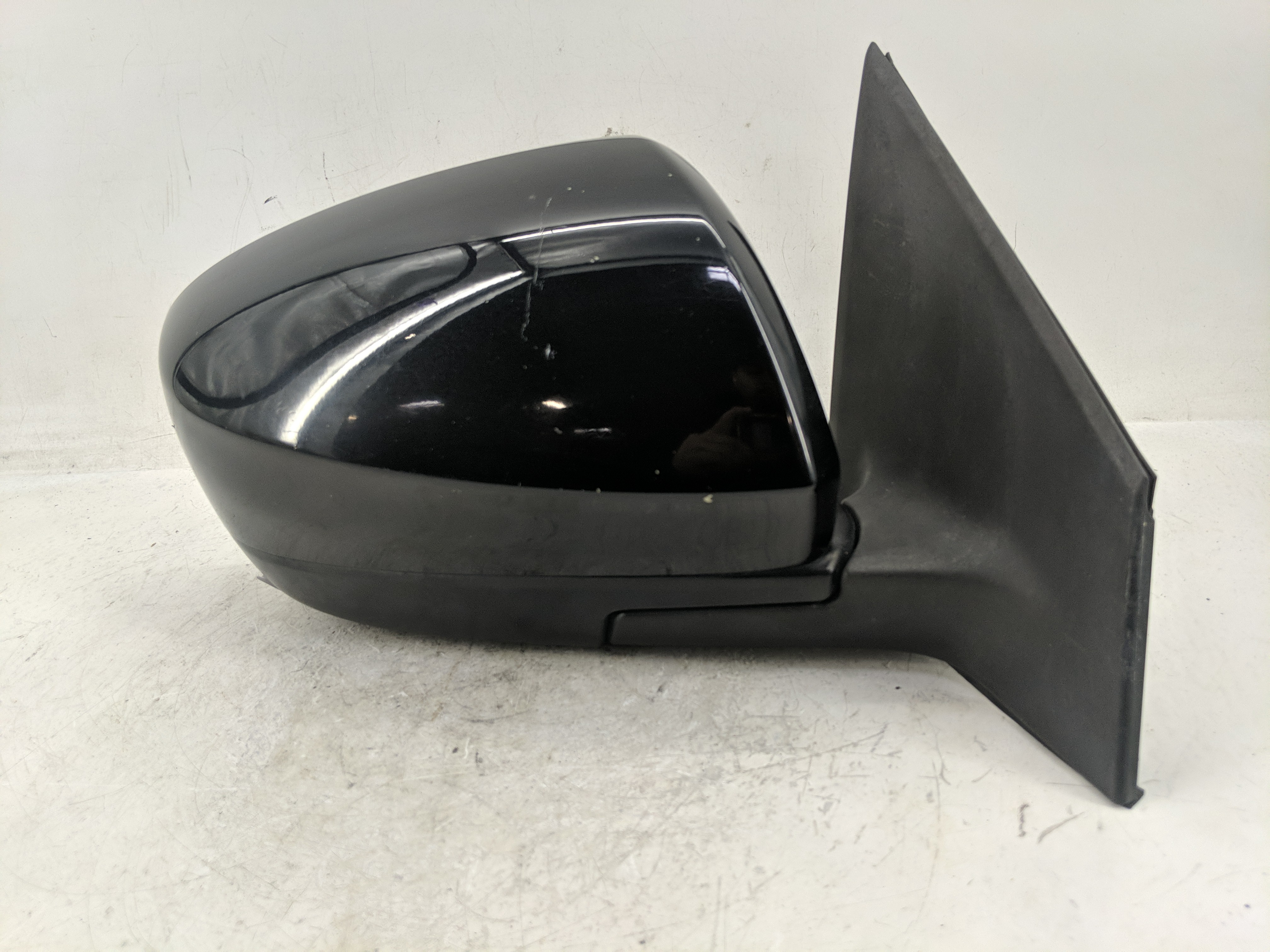 Picture of 2014-2015 Mazda Cx-9 Passenger Right Side View Manual Door Mirror Black 1226560