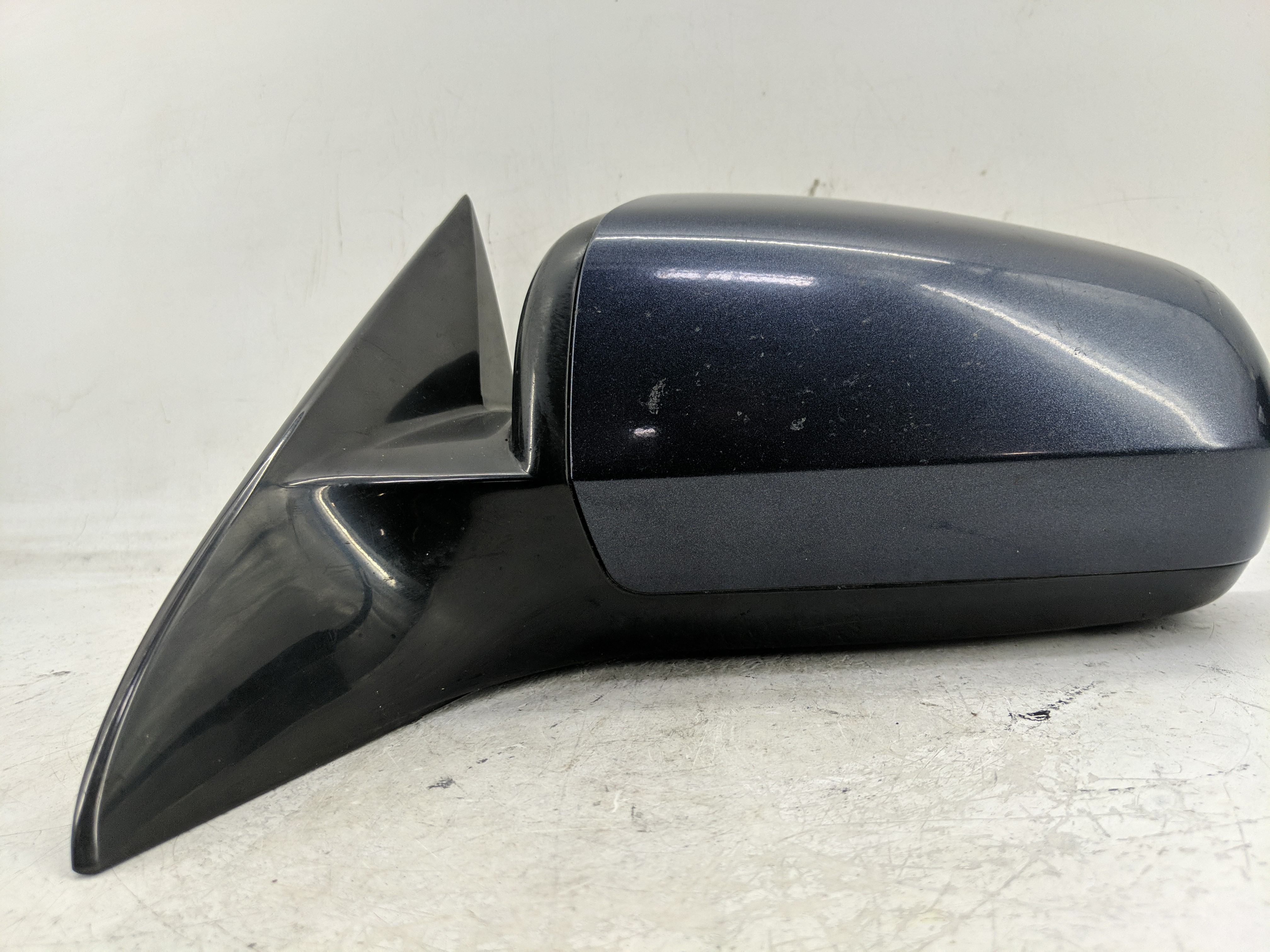 Picture of 2010-2016 Audi A4 Driver Left Side View Power Door Mirror Dark Blue 1226595