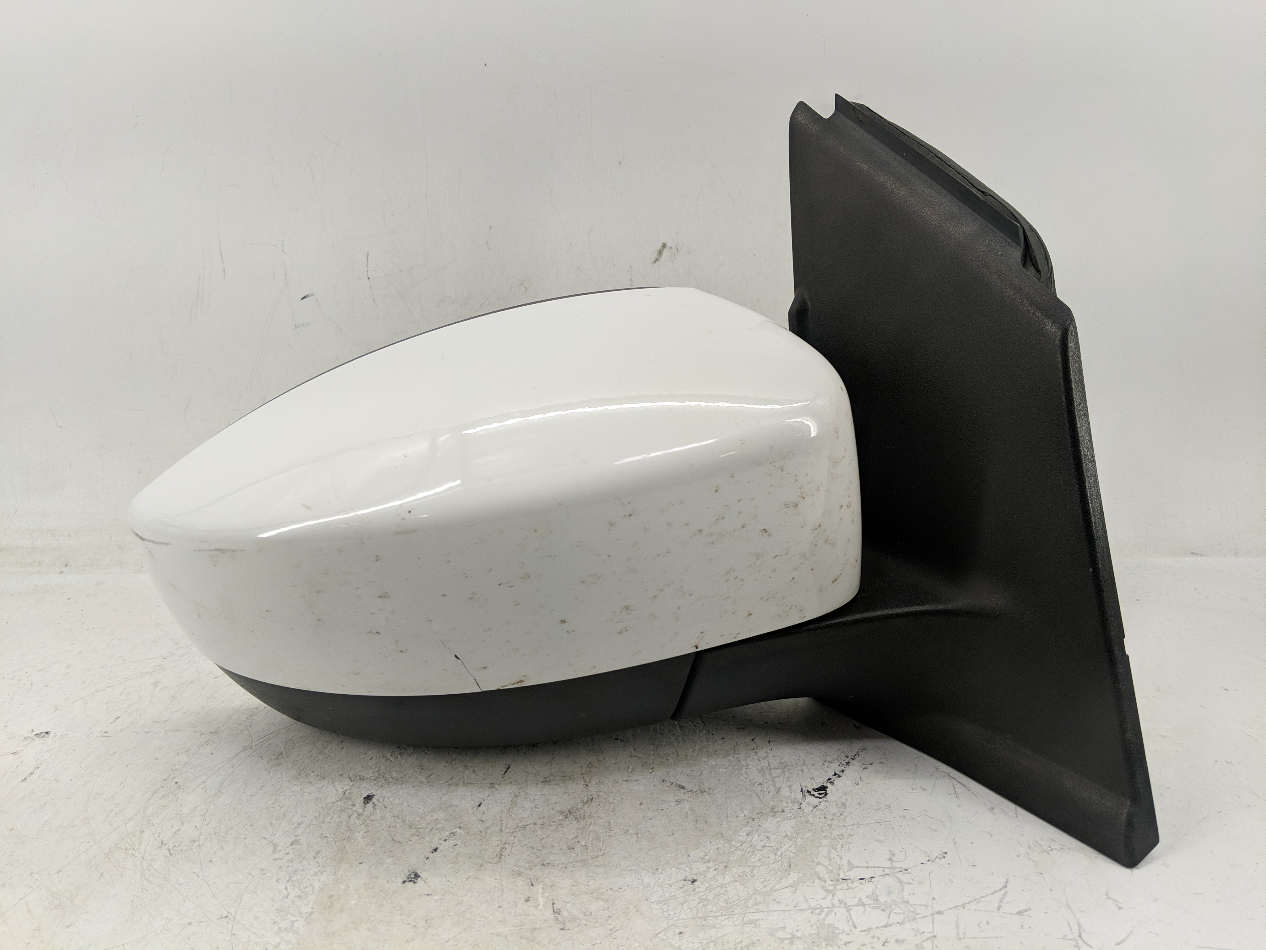 Picture of 2013-2016 Ford Escape Passenger Right Side View Manual Door Mirror White 1226600