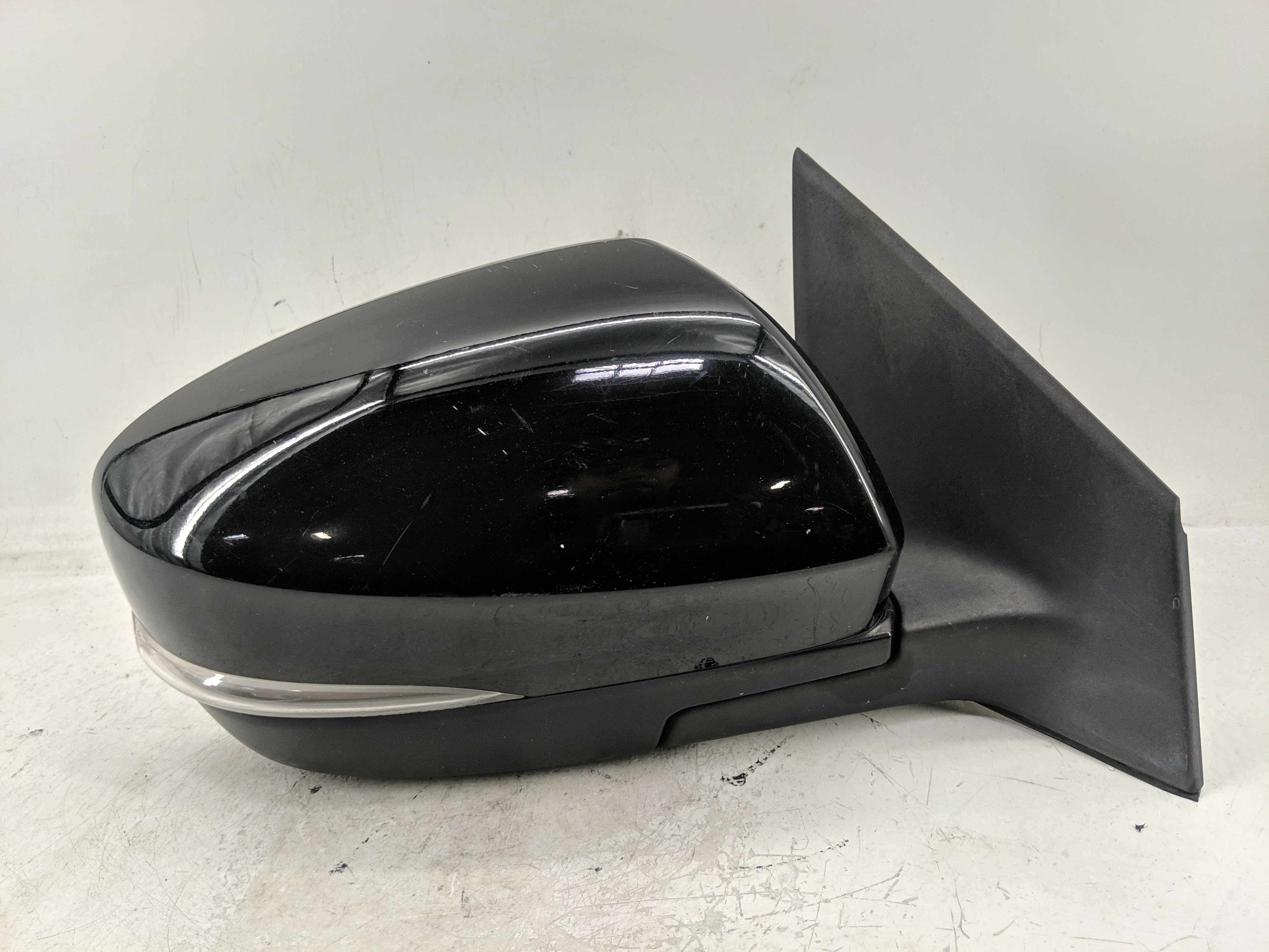 Picture of 2010-2012 Mazda Cx-9 Passenger Right Side View Manual Door Mirror Black 1226617