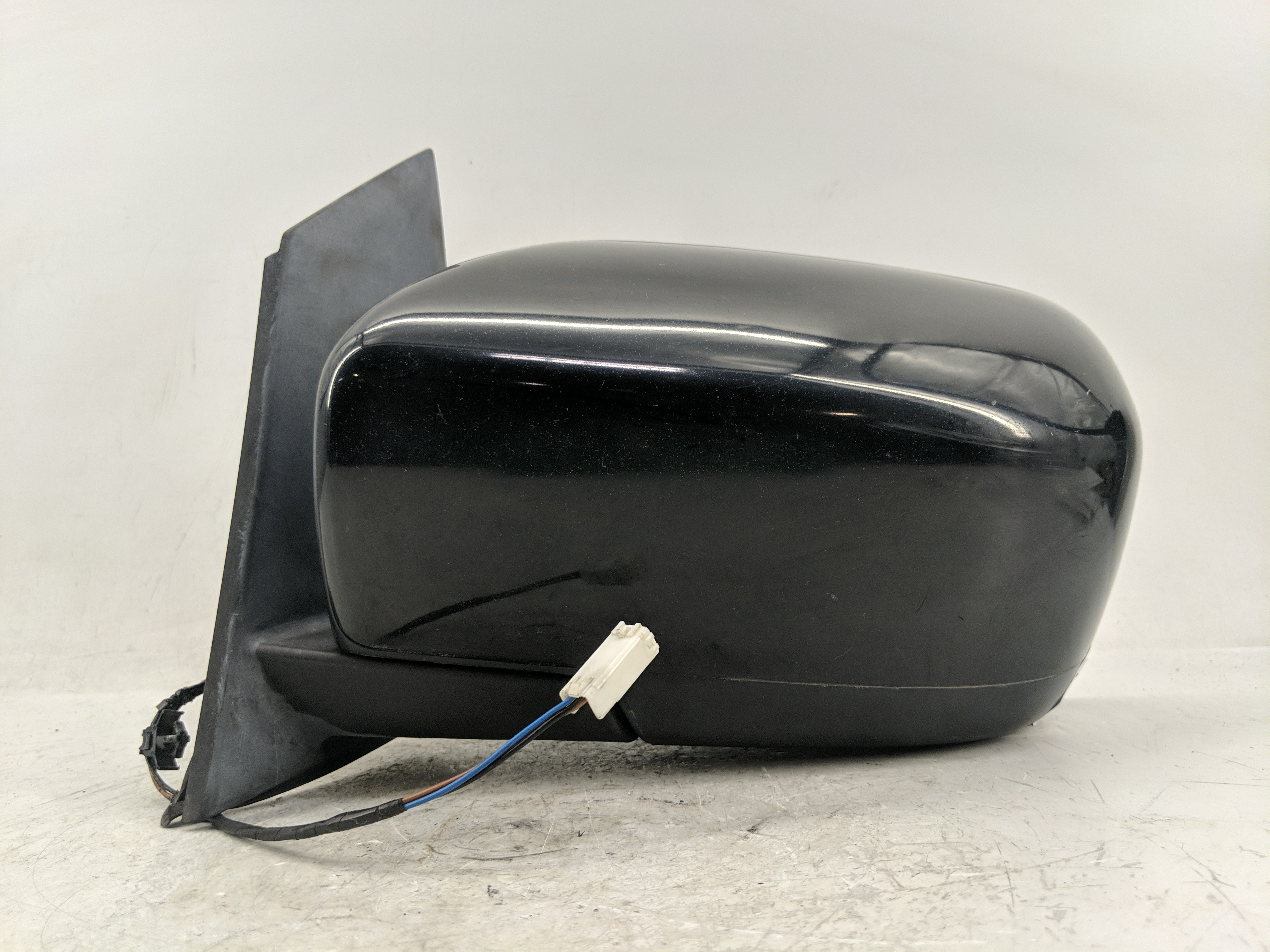 Picture of 2007-2009 Mazda Cx-7 Driver Left Side View Manual Door Mirror Black 1226633