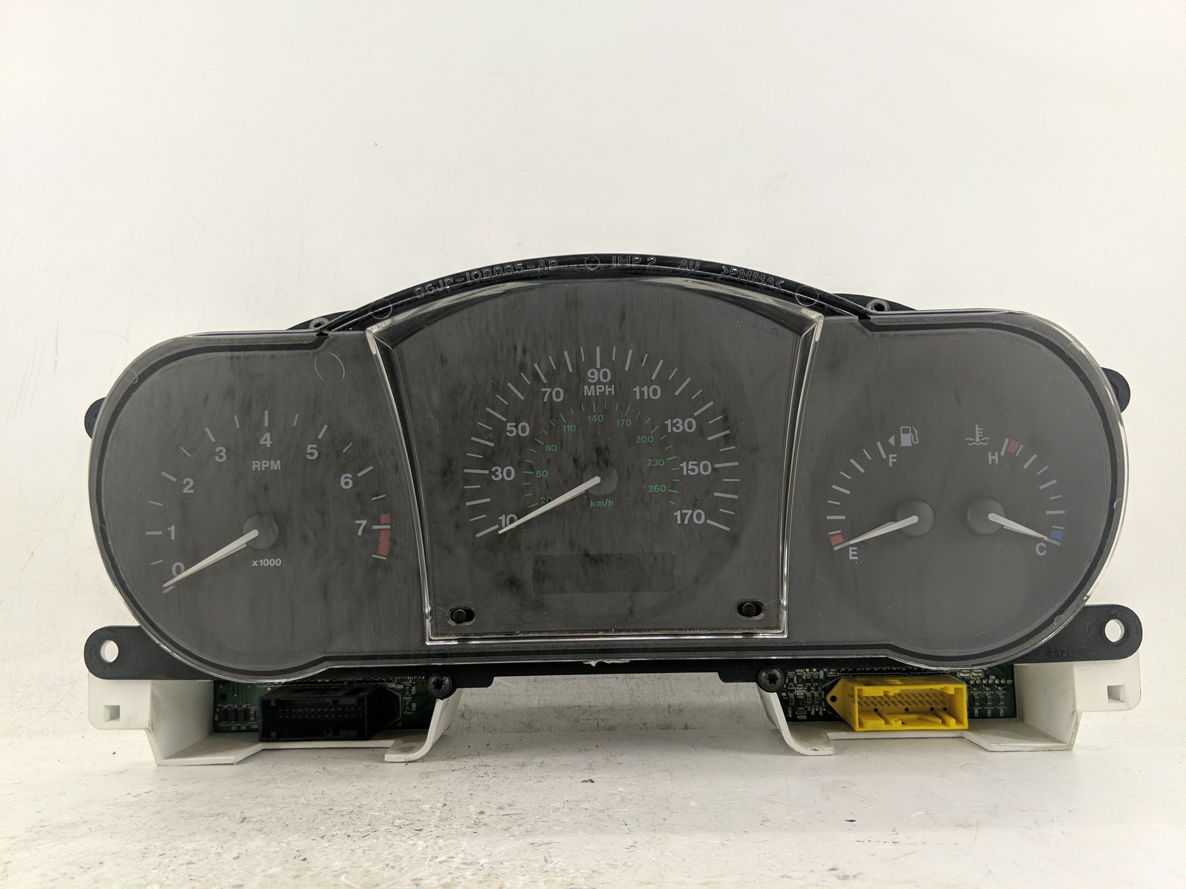 Picture of 2001-2002 Jaguar Xj8 Speedometer Instrument Cluster Gauges 1226635