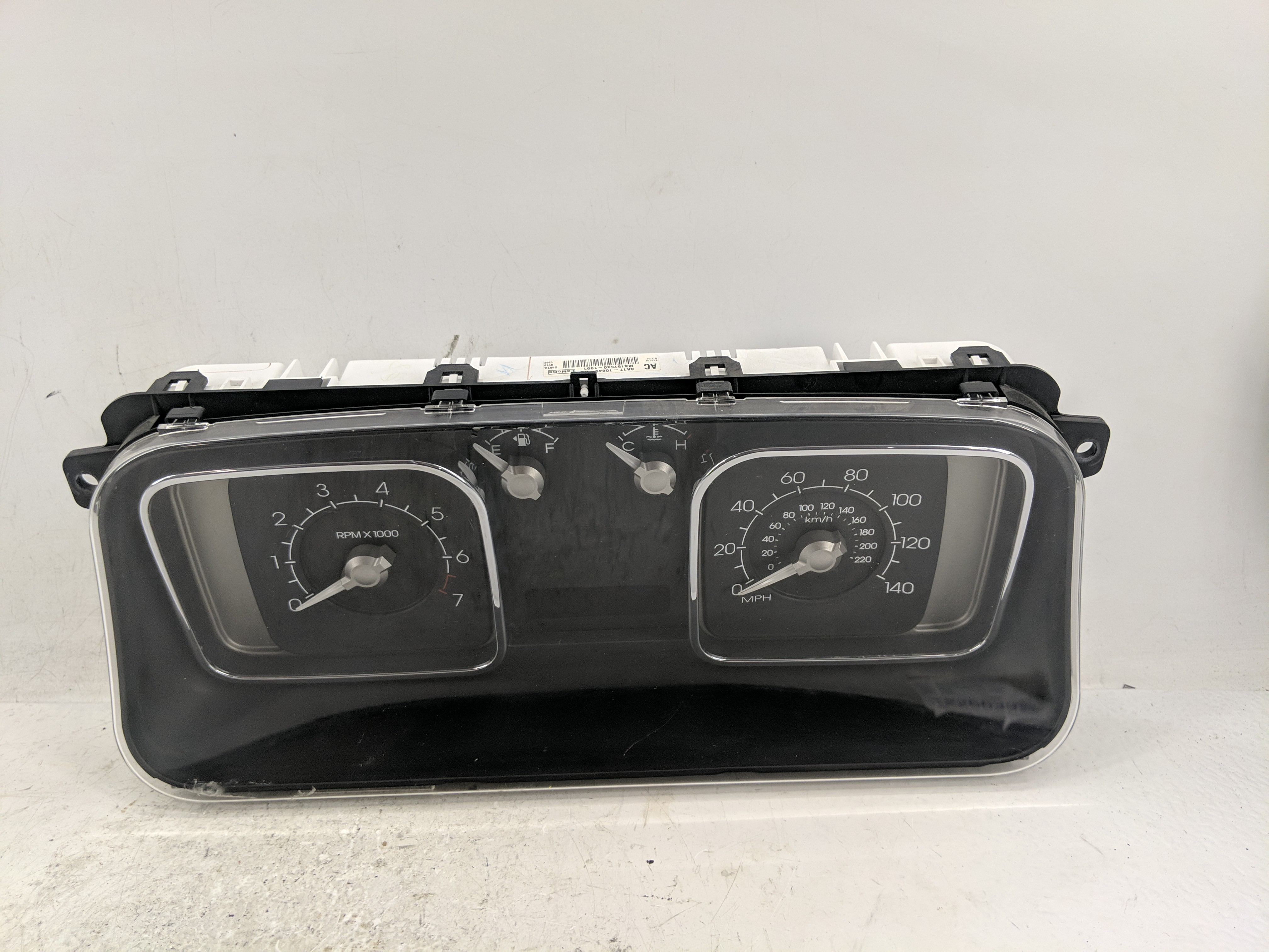 Picture of 2007-2008 Lincoln Mkx Speedometer Instrument Cluster Gauges 1226639