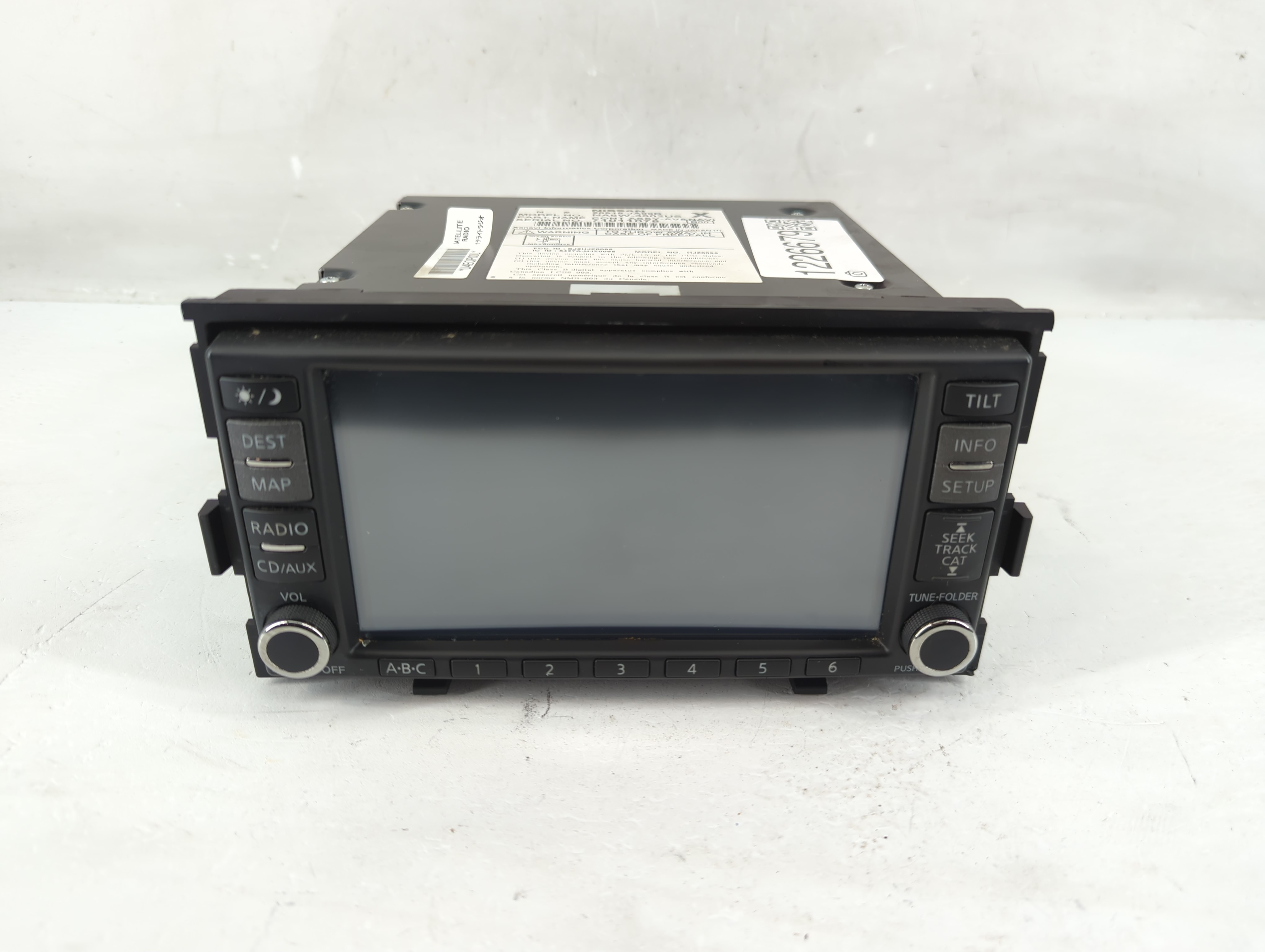 Picture of 2008-2009 Nissan Altima Am Fm Cd Player Radio Receiver 1226679