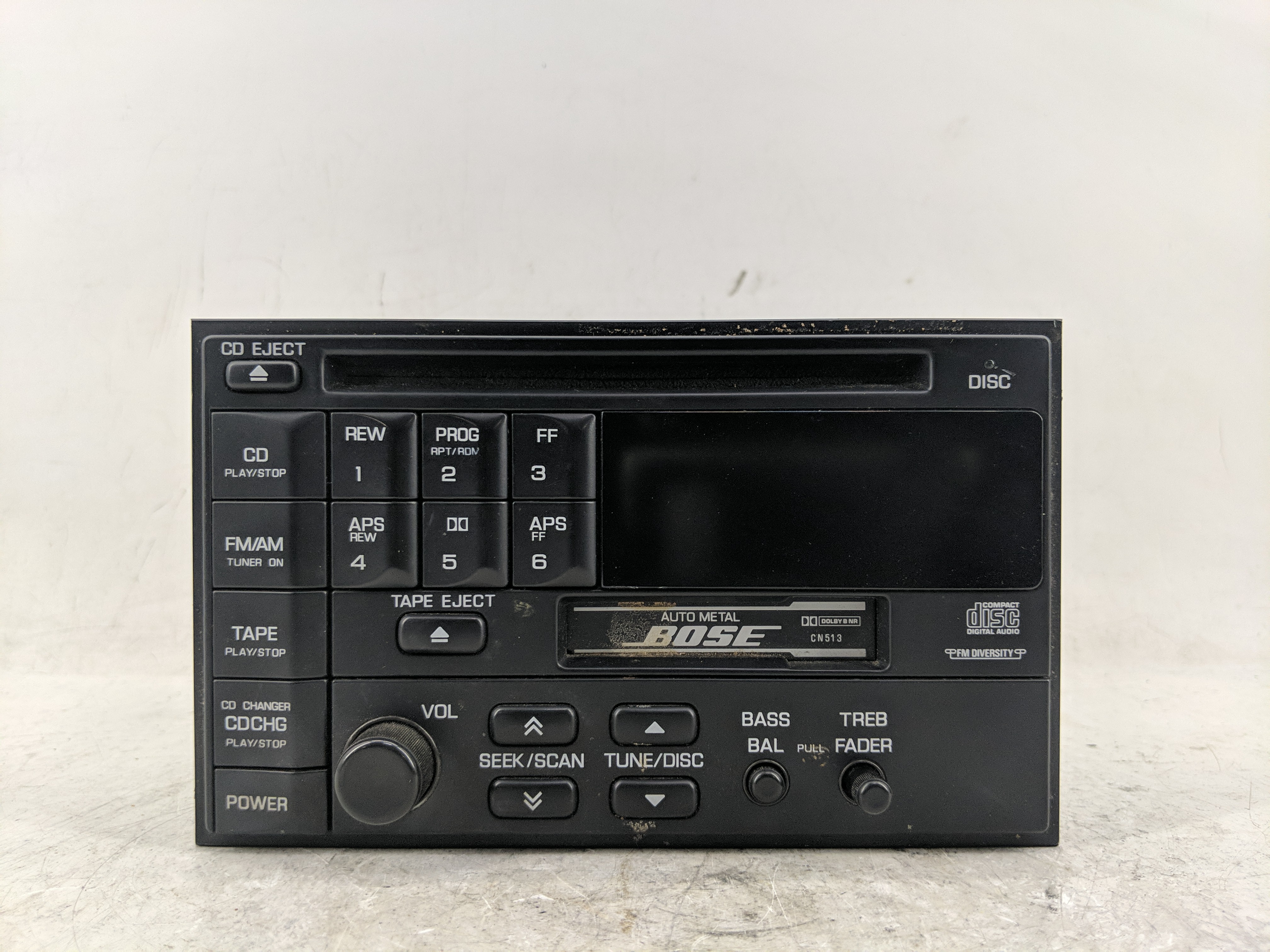 1995-1997 Infiniti J30 Am Fm Cd Player Radio Receiver 1226711 - Oemusedautoparts1.com
