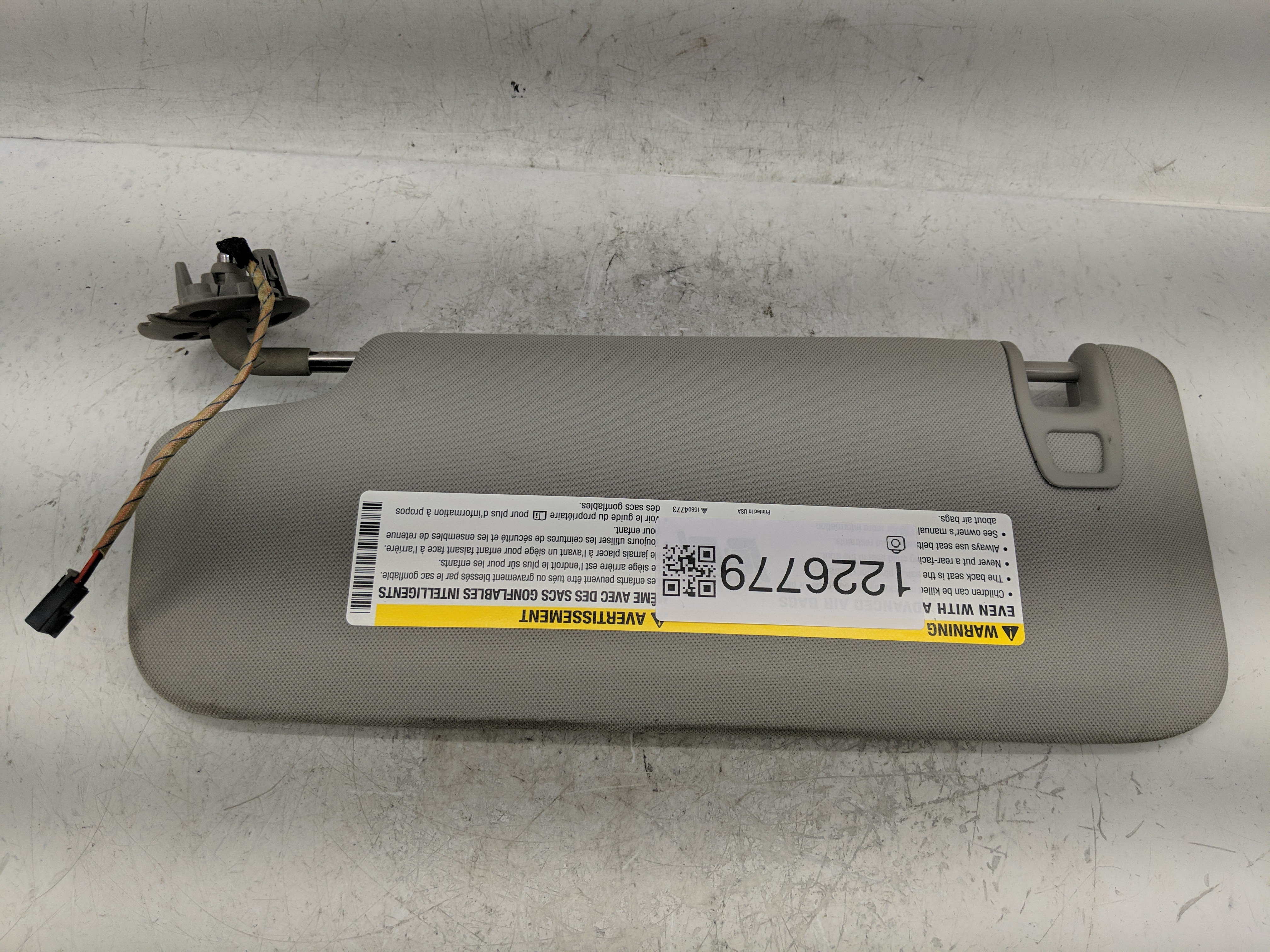 Picture of 2006-2016 Chevrolet Impala Passenger Sun Visor Mirror Right Sunvisor 1226779