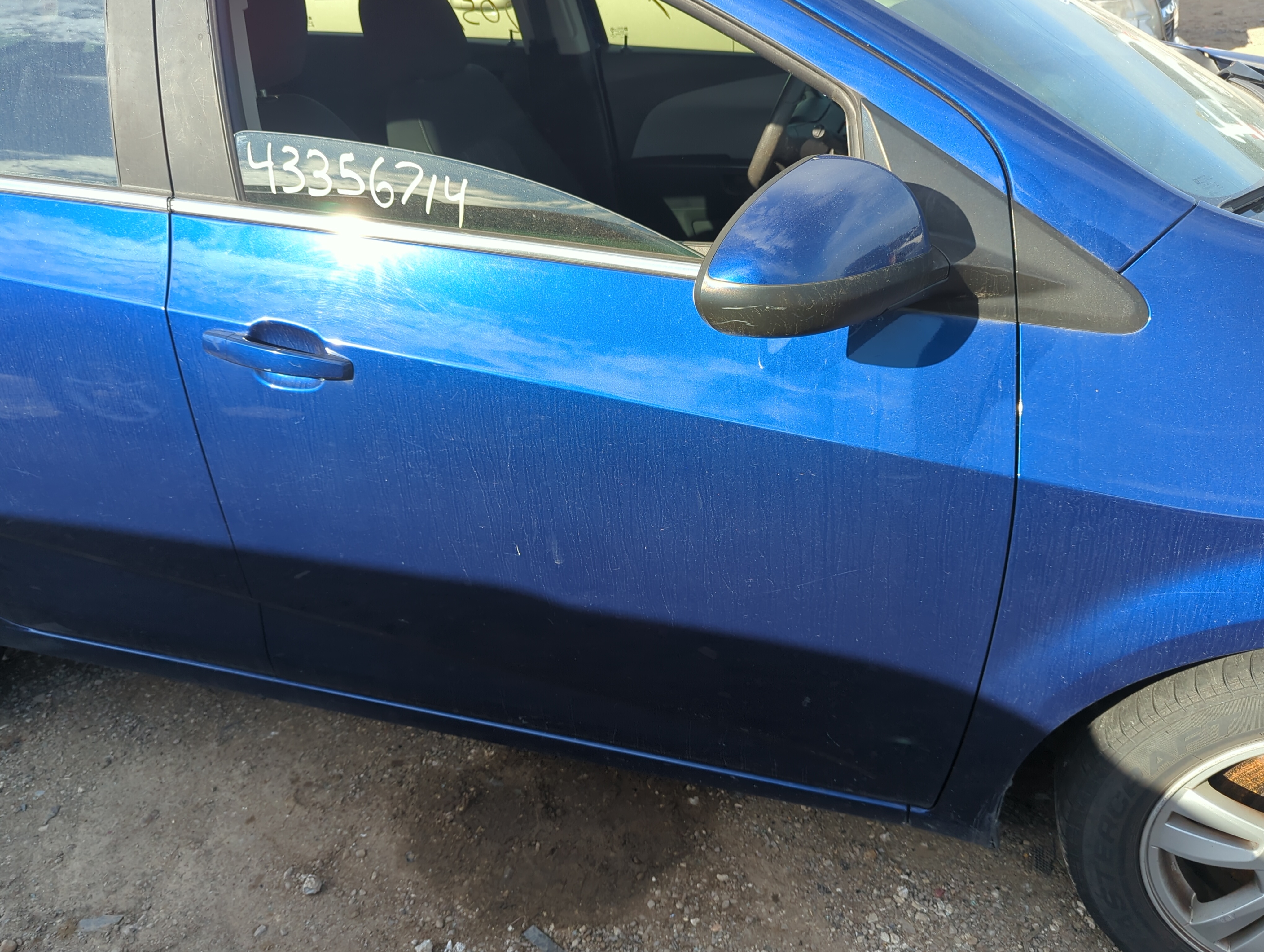 2012-2019 Chevrolet Sonic Passenger Front Door Oem 1226854 - Oemusedautoparts1.com