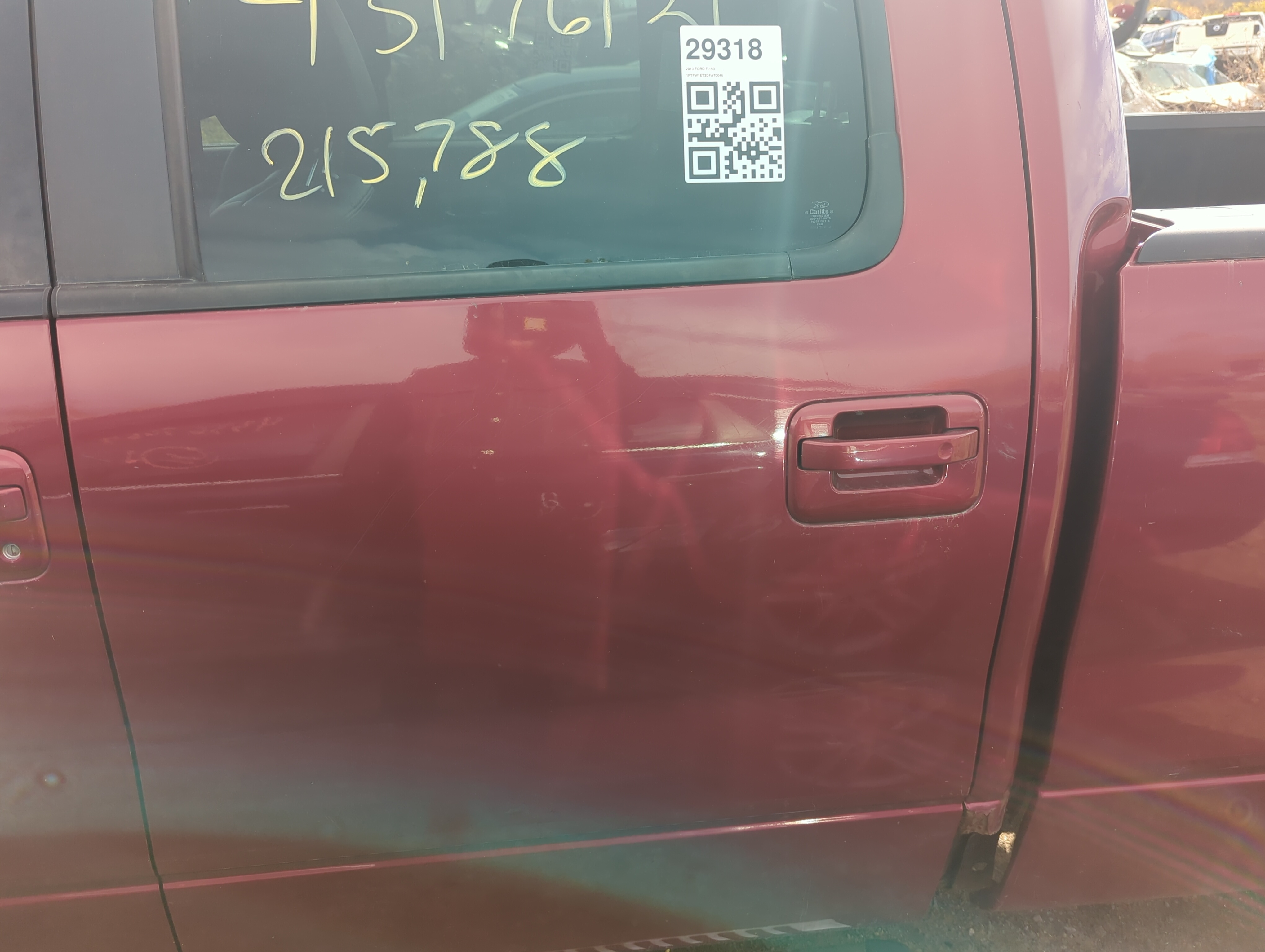 Picture of 2010-2014 Ford F-150 Driver Rear Door Oem 1227108