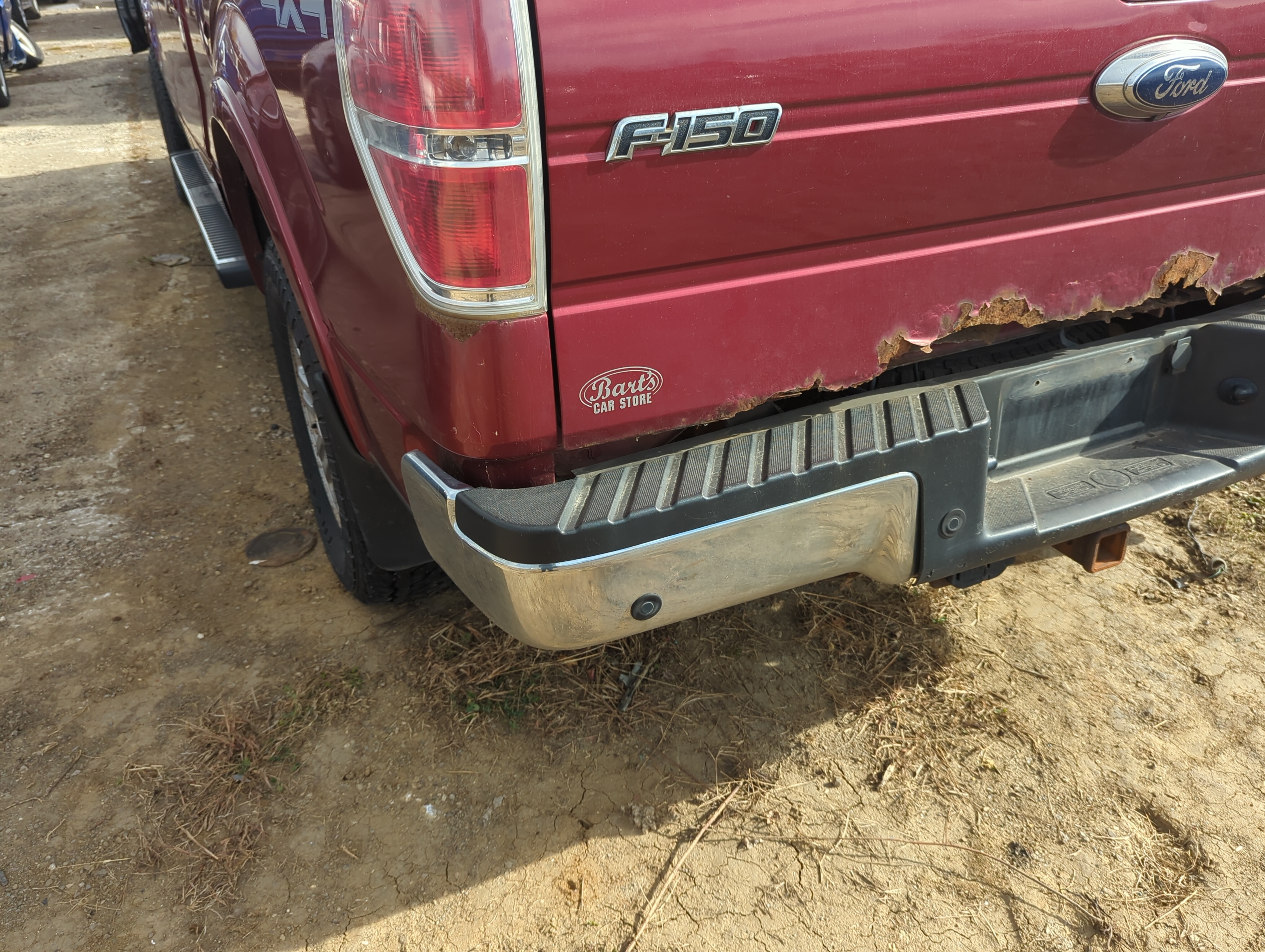 Picture of 2009-2014 Ford F-150 Rear Bumper Assembly Oem 1227202