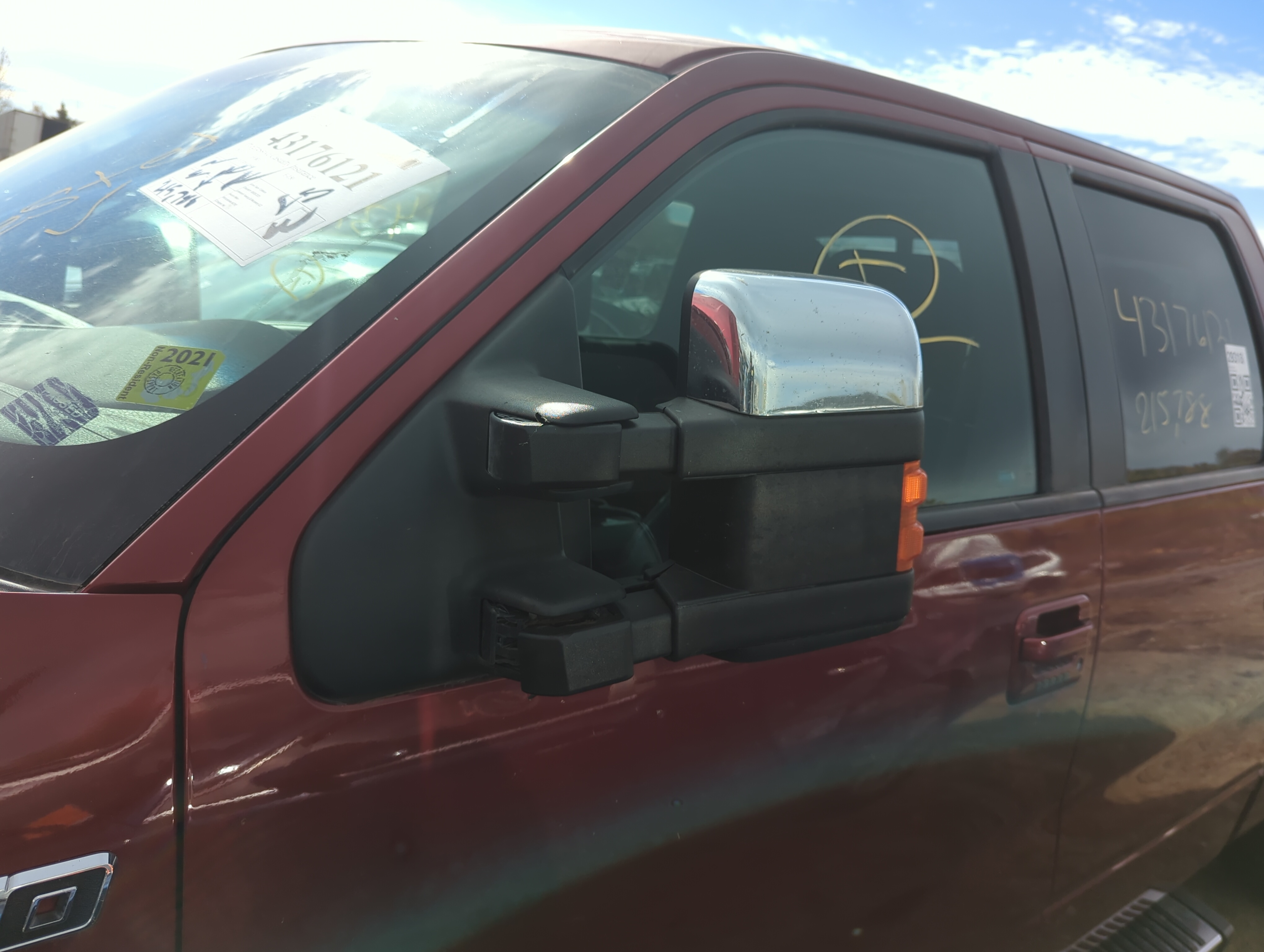 Picture of 2013-2013 Ford F-150 Driver Left Side View Power Door Mirror 1227232