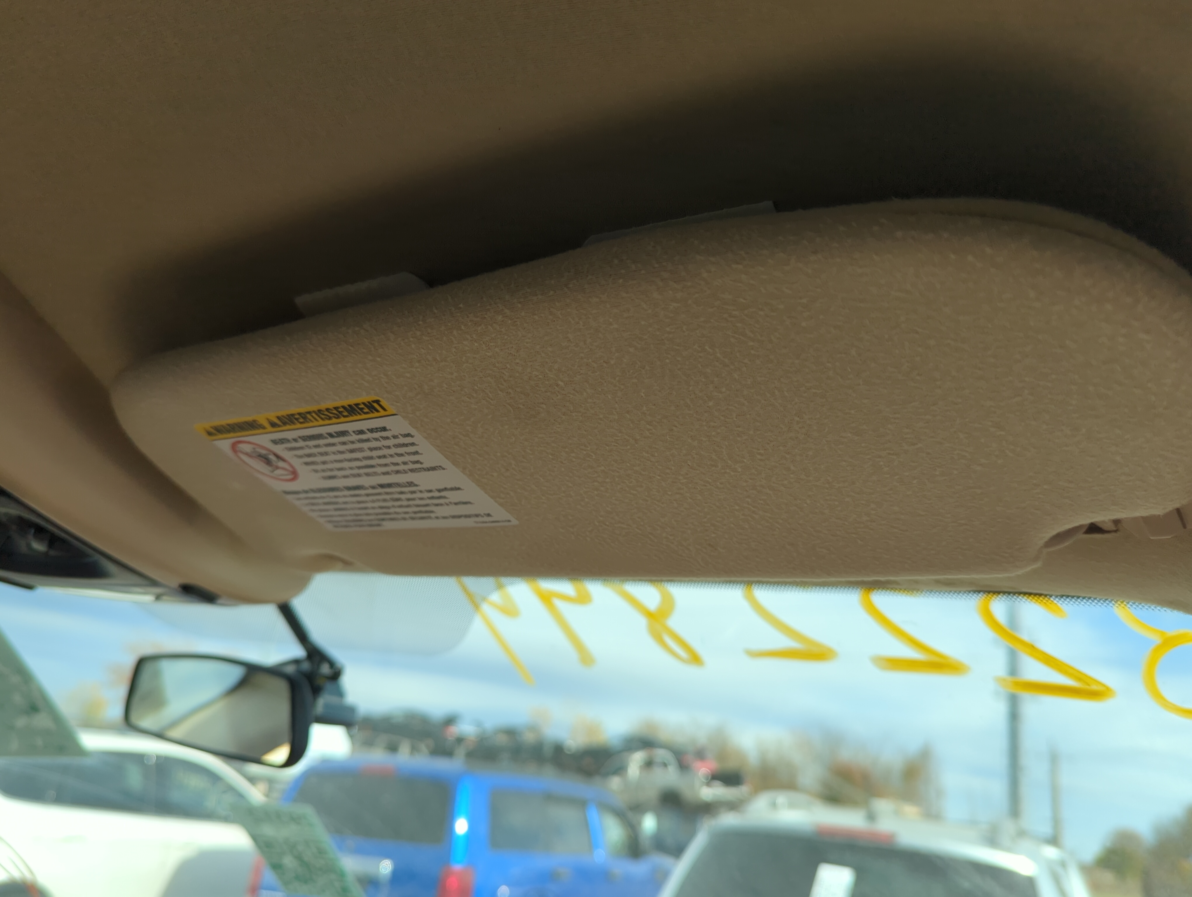 2001-2005 Ford Explorer Passenger Sun Visor Mirror Right Sunvisor 1227246 - Oemusedautoparts1.com