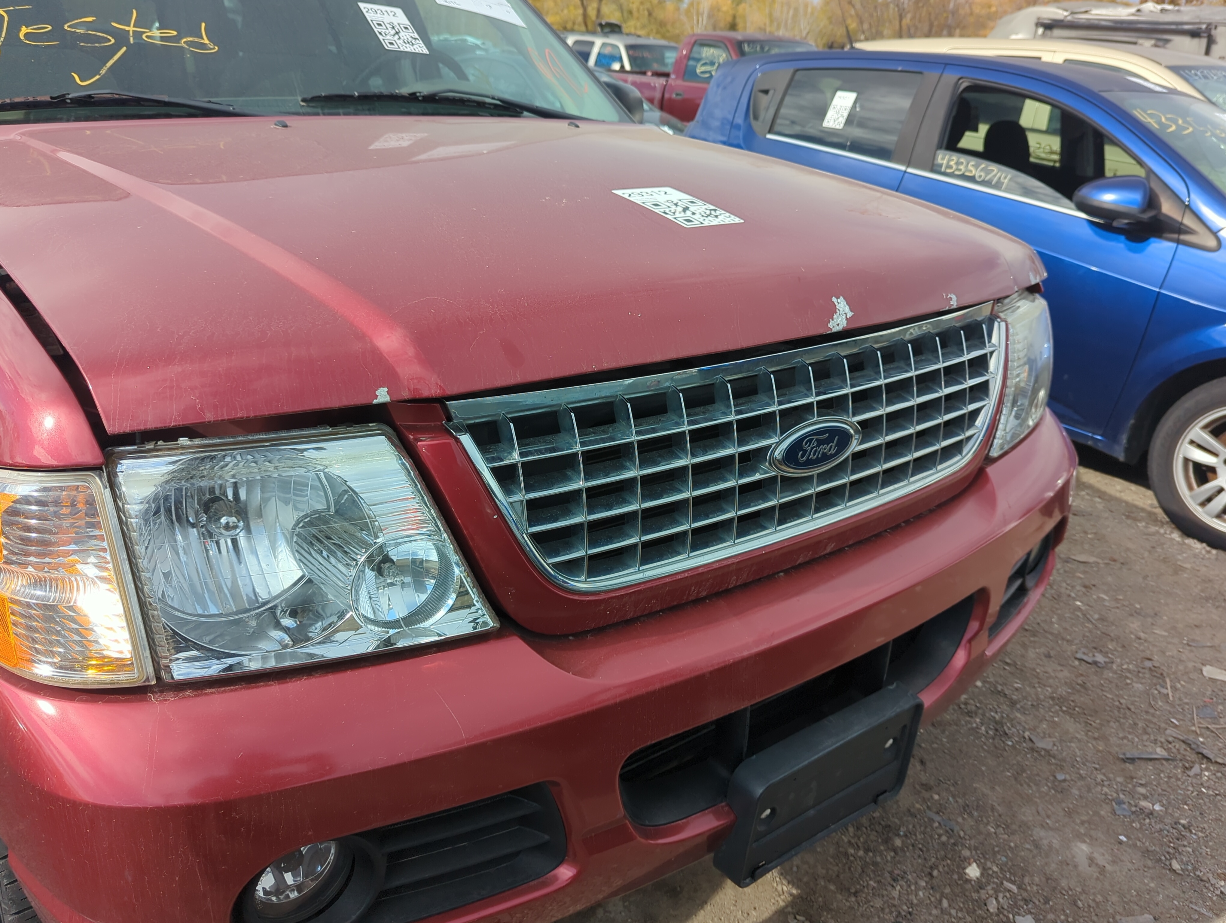 Picture of 2002-2005 Ford Explorer Front Grille Bumper Not Included 1227271