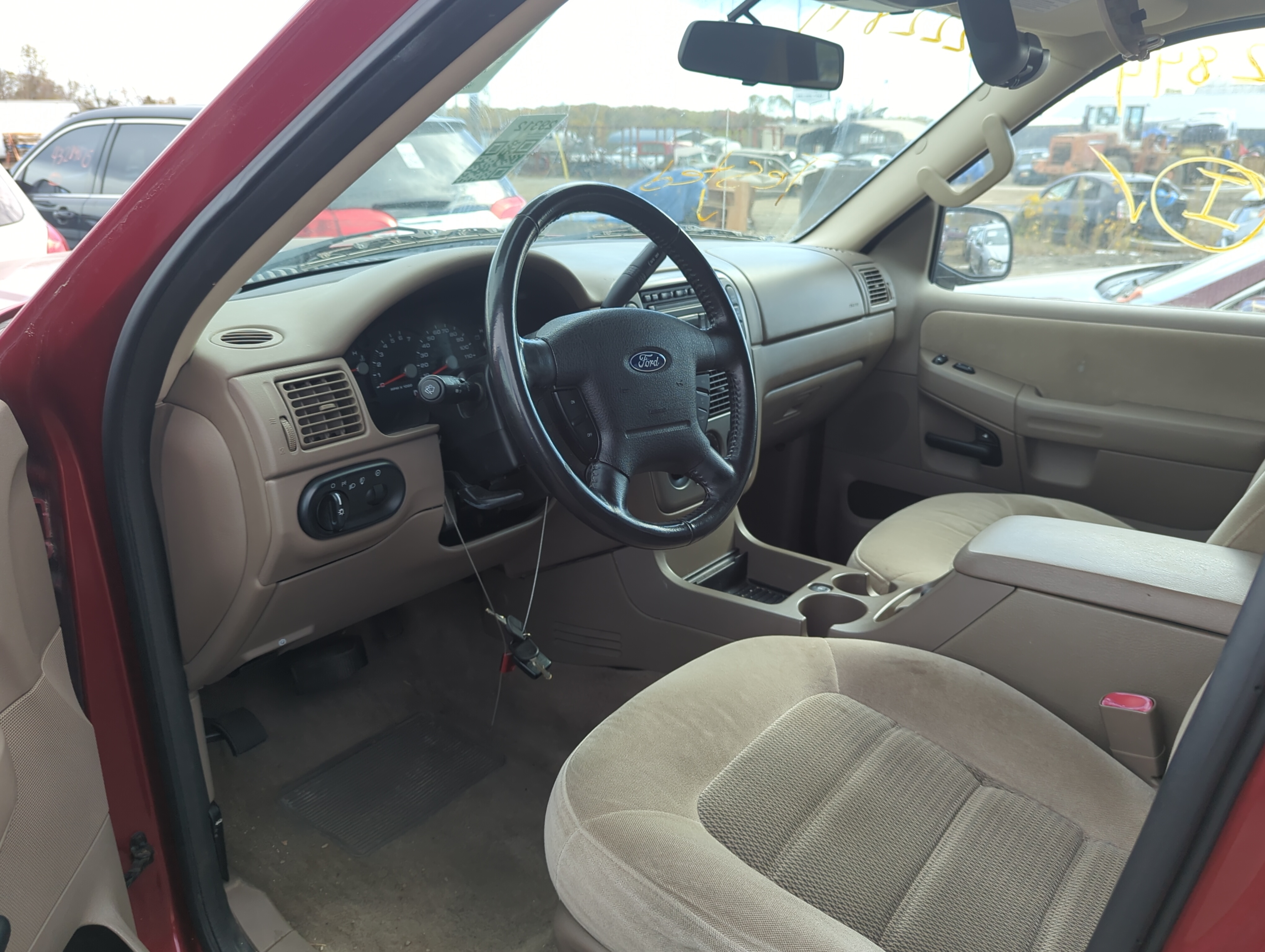 2002-2005 Ford Explorer Air Bag Driver Left Steering Wheel Mounted 1227294 - Oemusedautoparts1.com