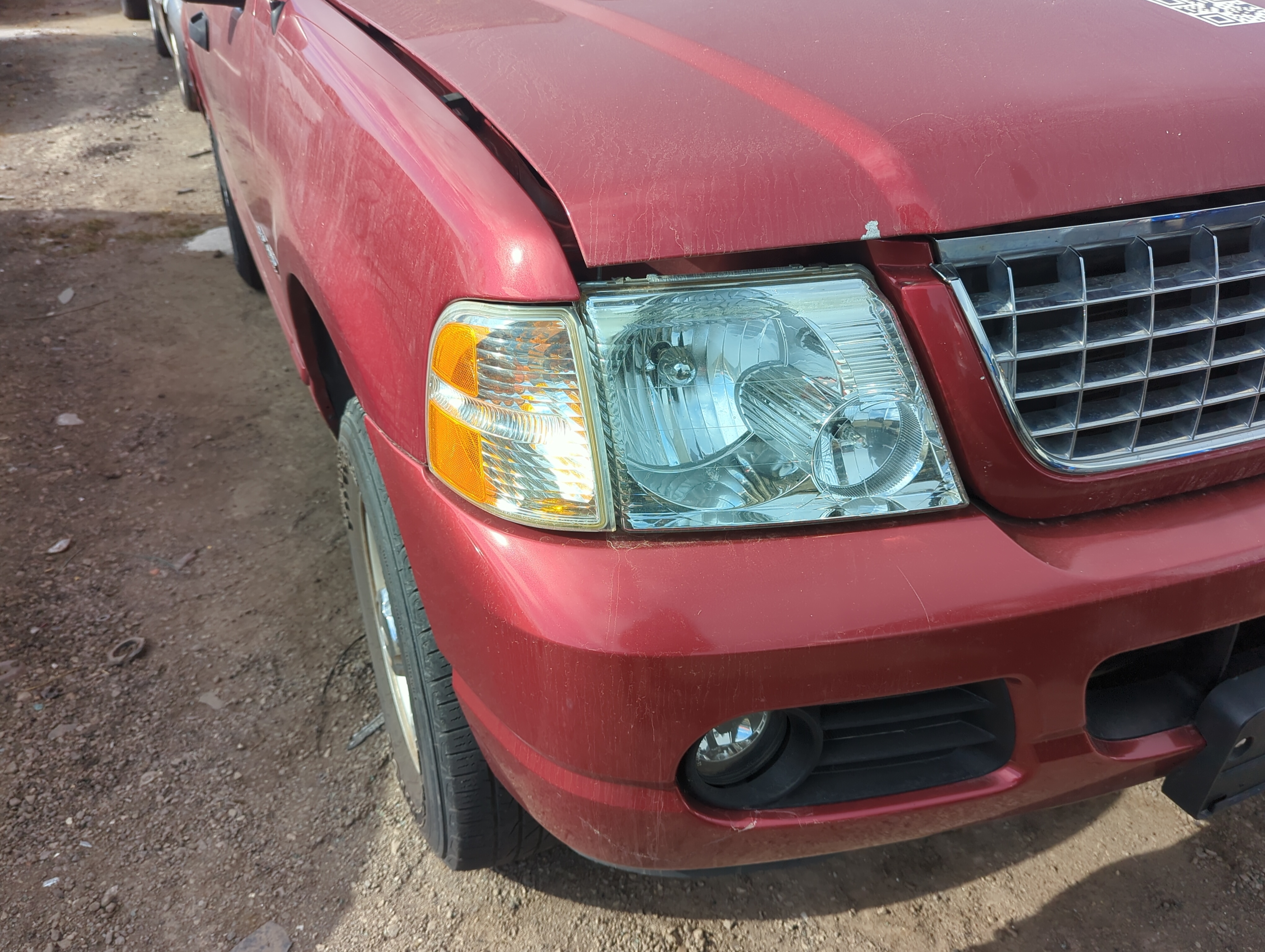 2002-2005 Ford Explorer Passenger Right Oem Head Light Headlight Lamp 1227320 - Oemusedautoparts1.com