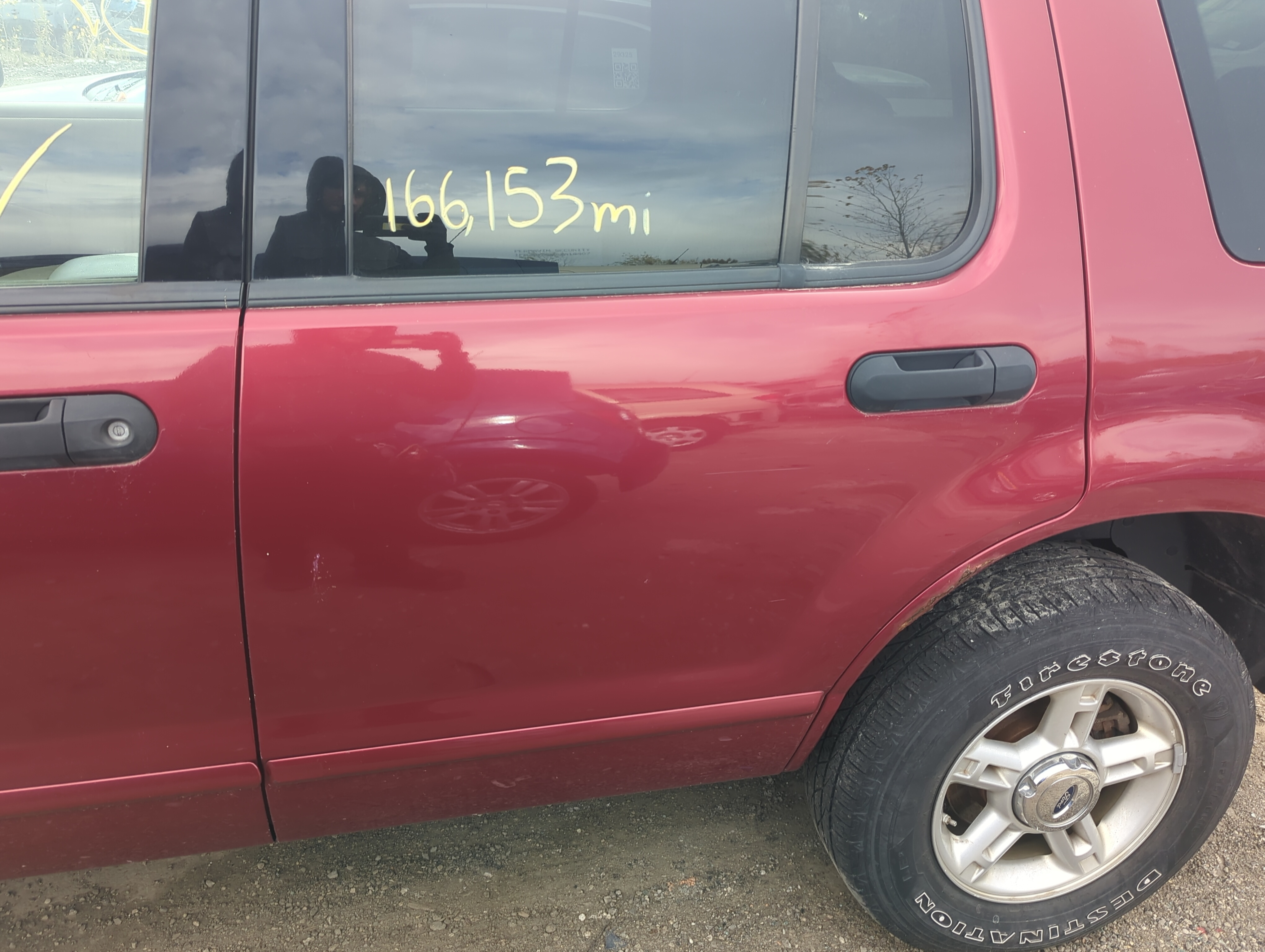 2002-2005 Ford Explorer Driver Rear Door Oem 1227361 - Oemusedautoparts1.com