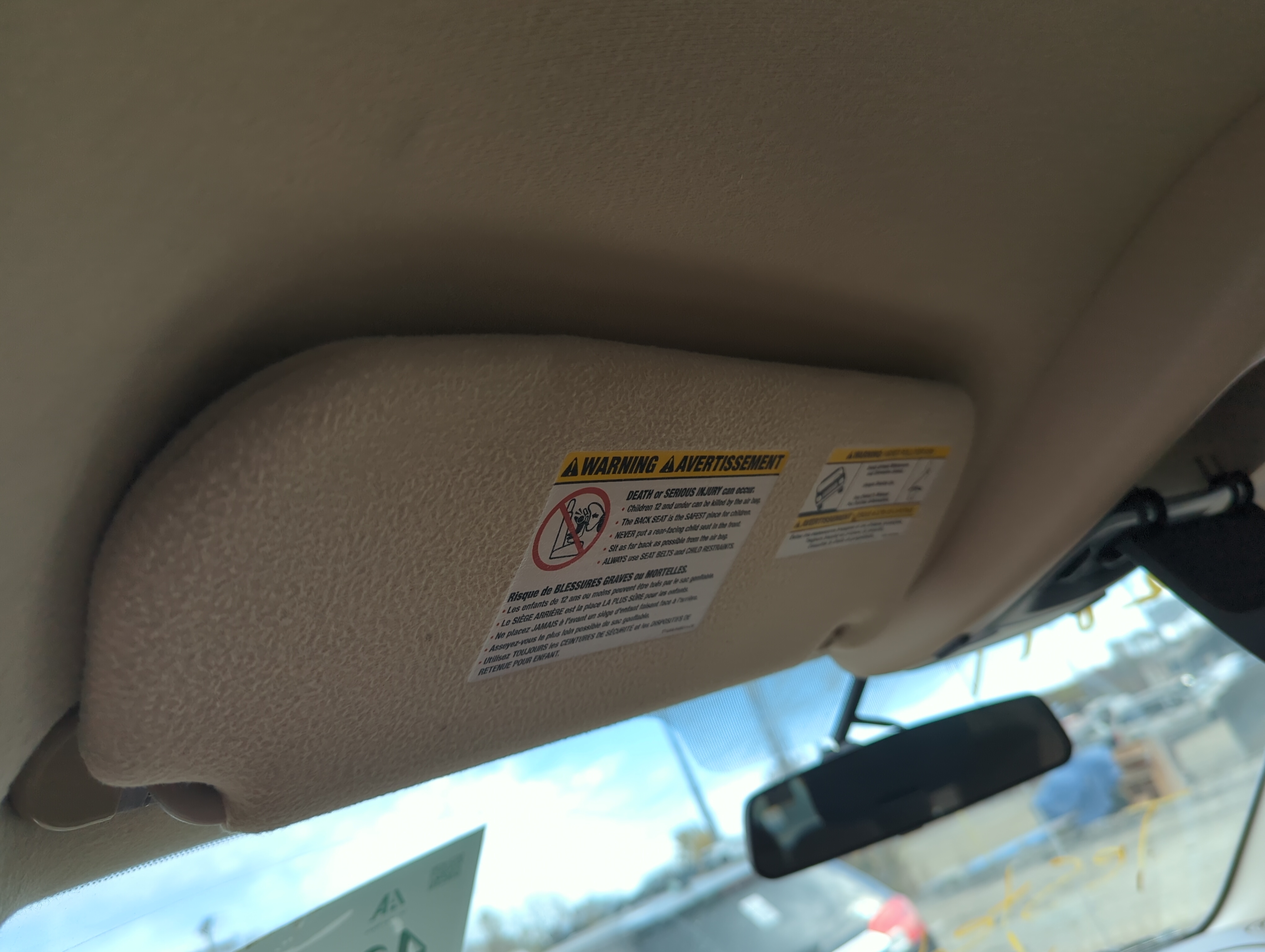 2001-2005 Ford Explorer Driver Sun Visor Mirror Left Sunvisor 1227379 - Oemusedautoparts1.com